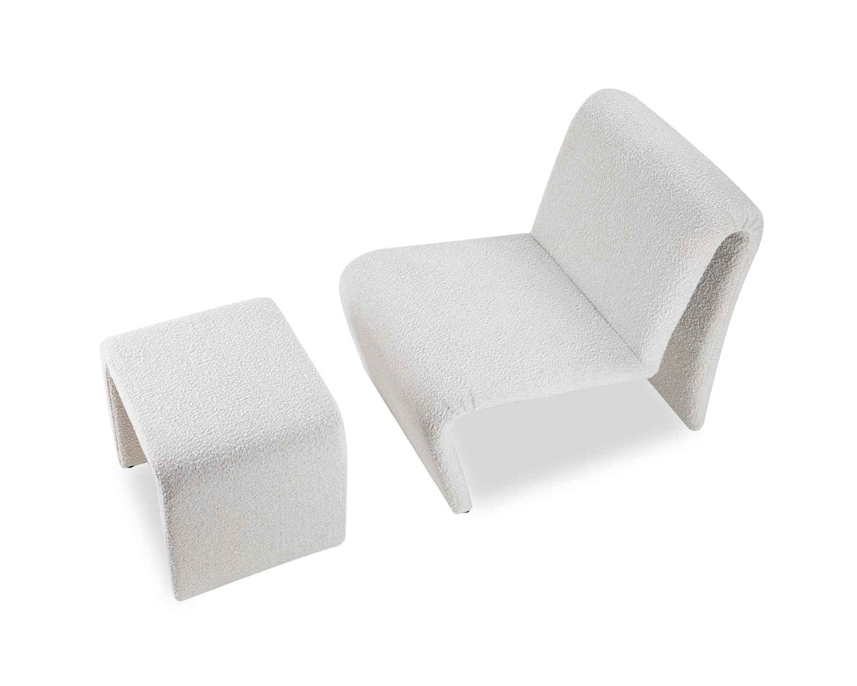 Alga Occasional Chair - Boucle Sand