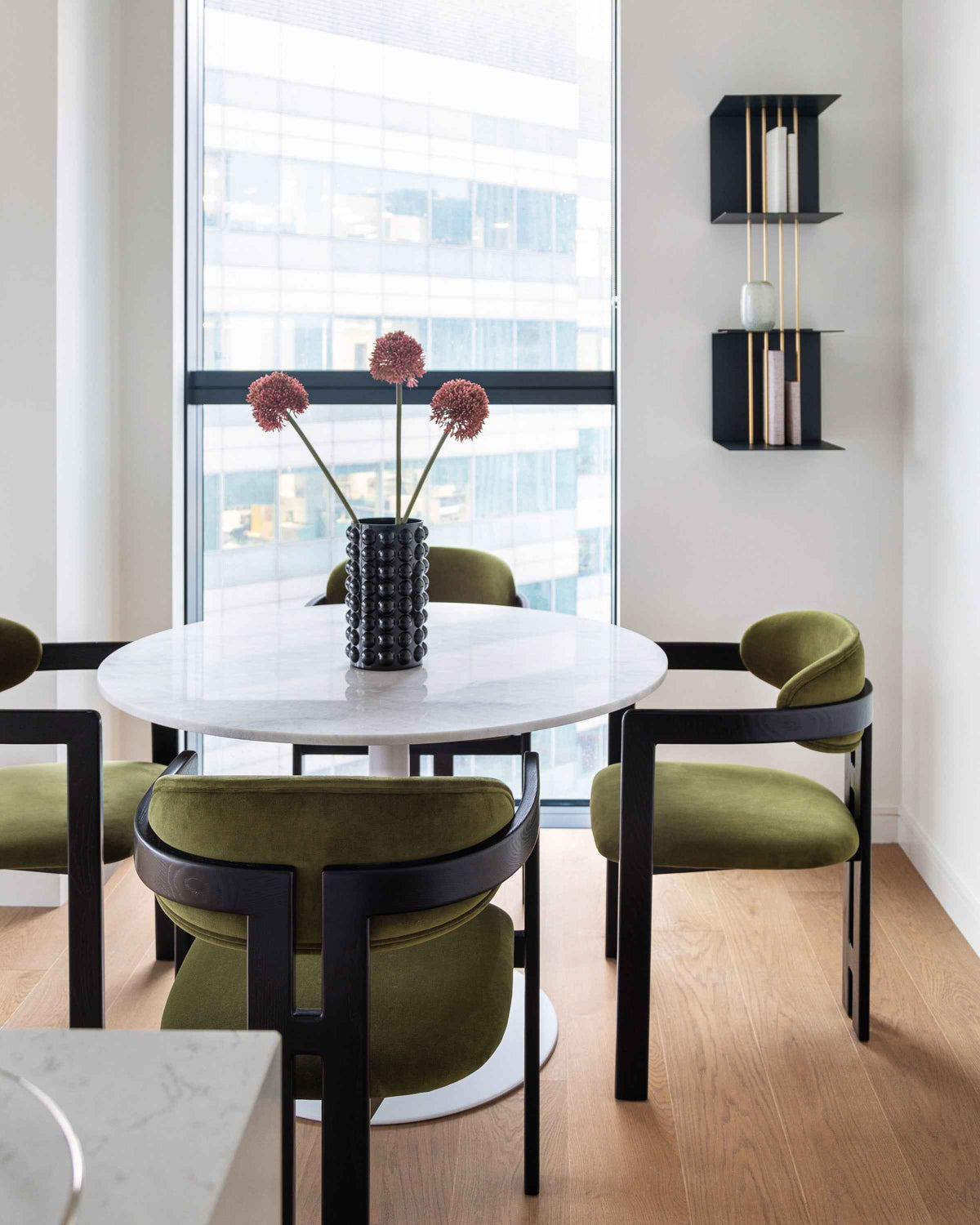 Neo Chair - Kaster Olive Green