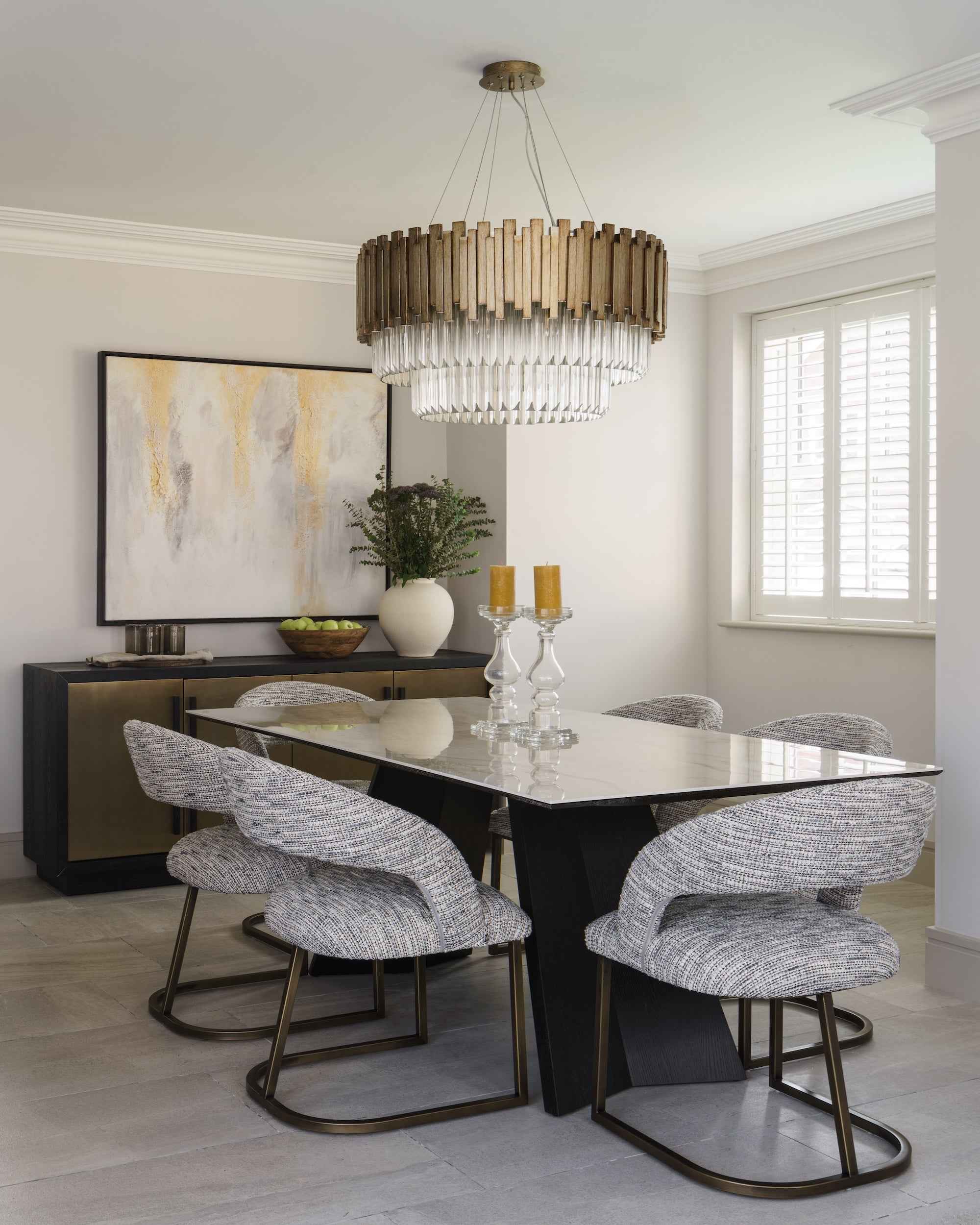Alfie Dining Chair - Sherpa Grey