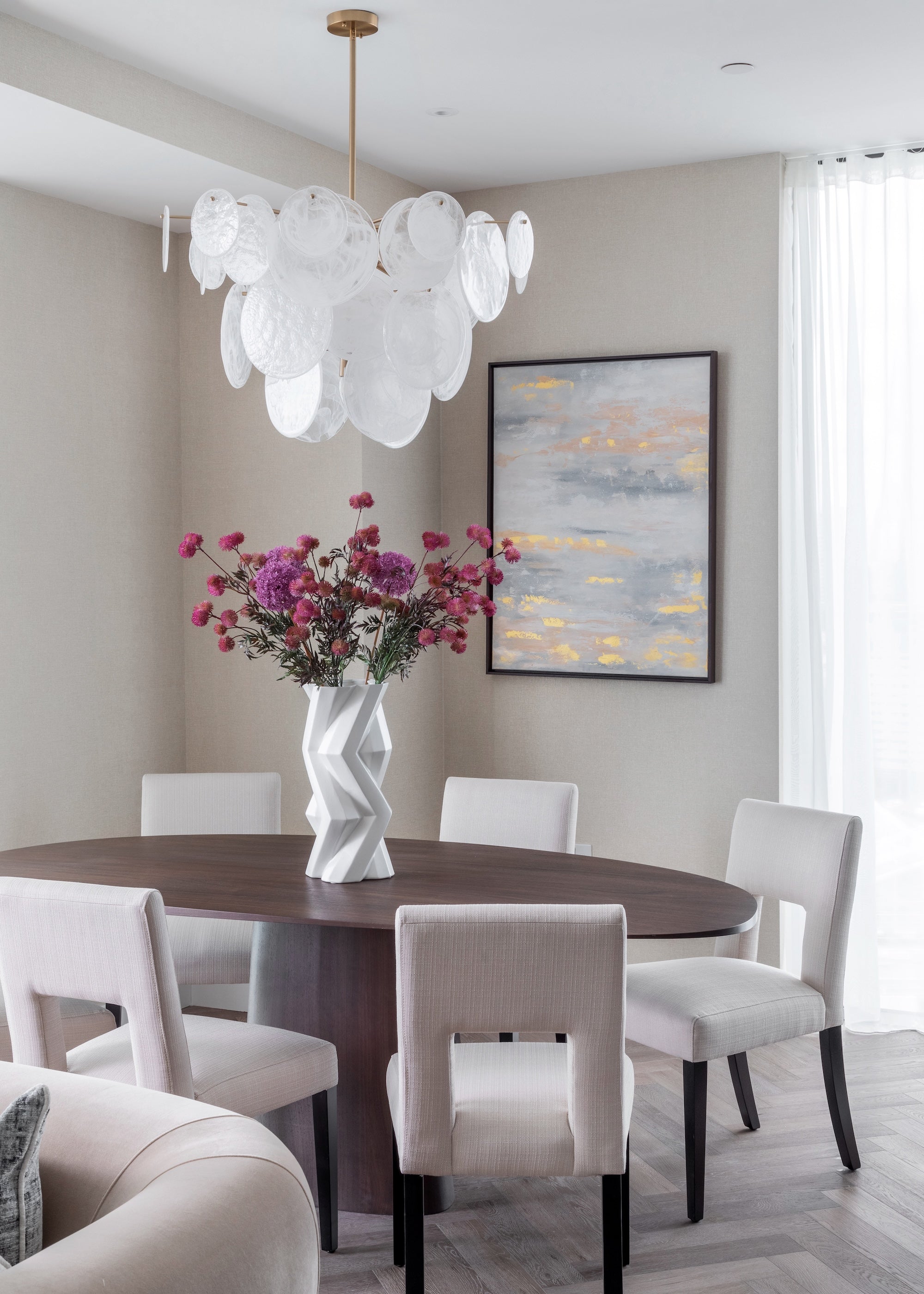 Venice Dining Chair - Sand Linen