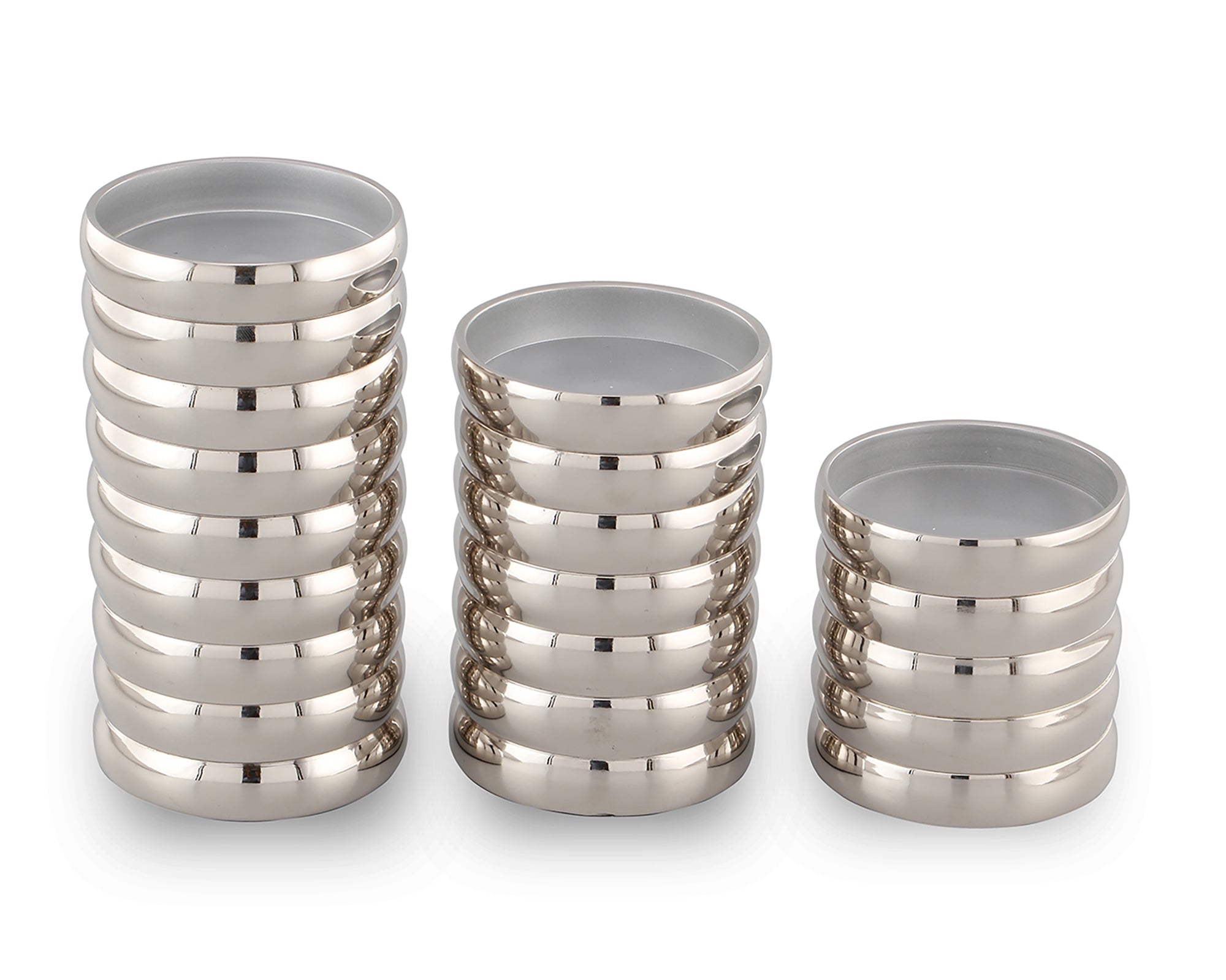Pillar Holder Large - Nickel Plated