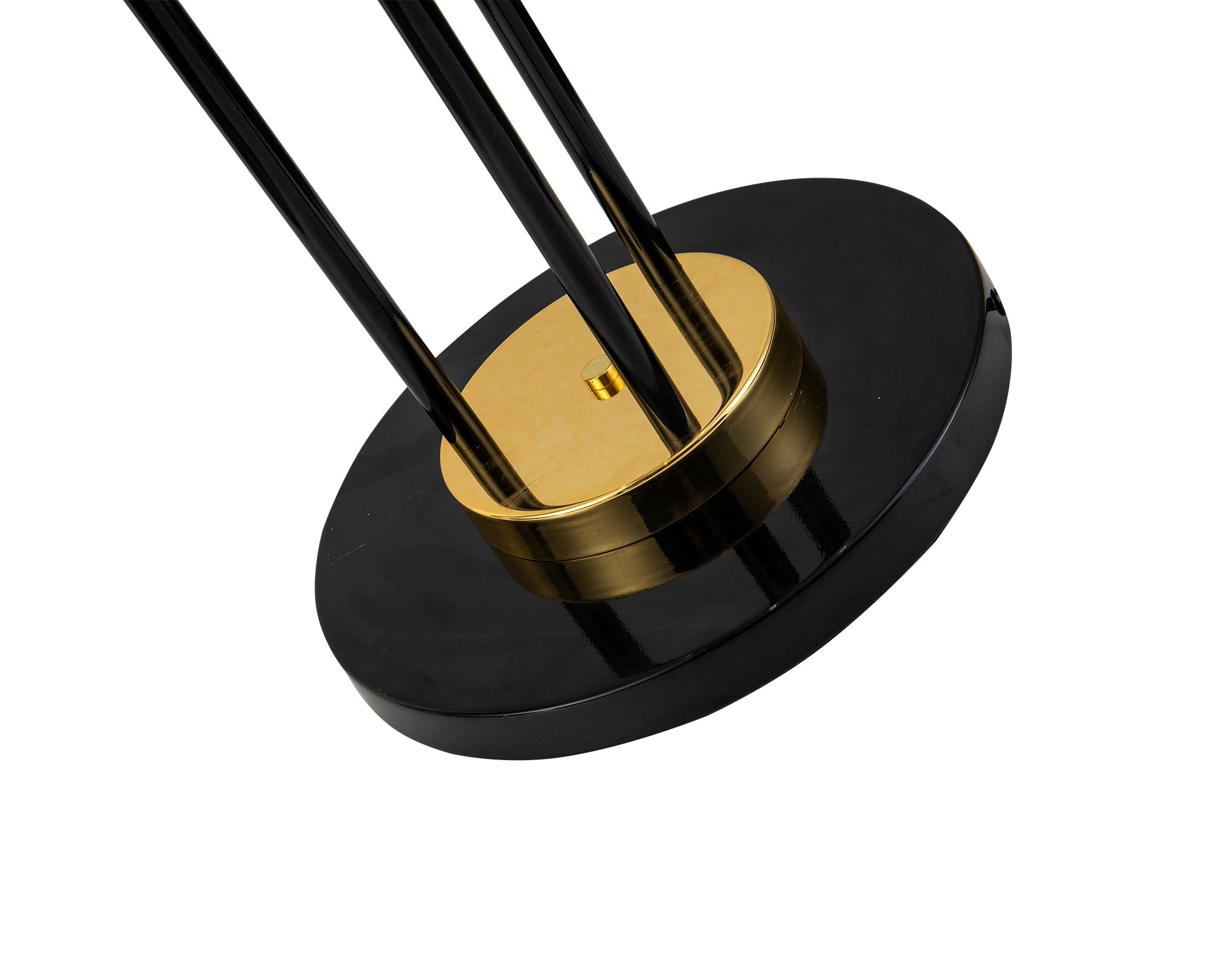 Trevecca Floor Lamp - Gold/Black