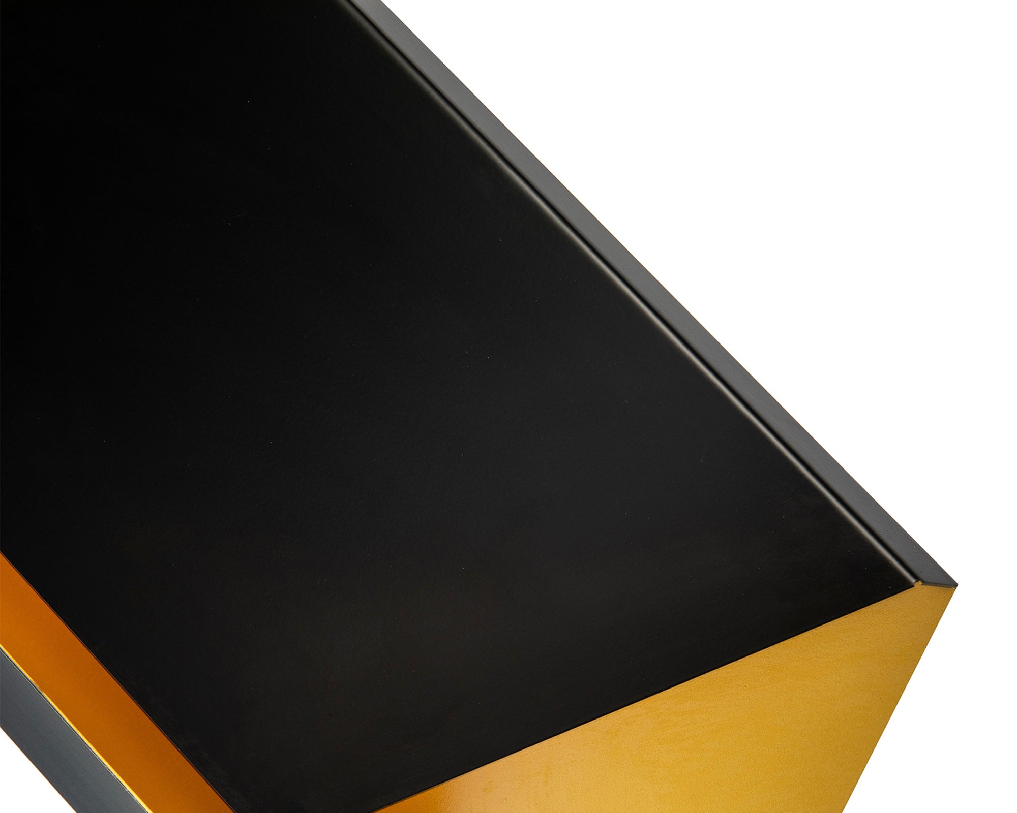 Onyx Wall Lamp - Brushed Brass & Black