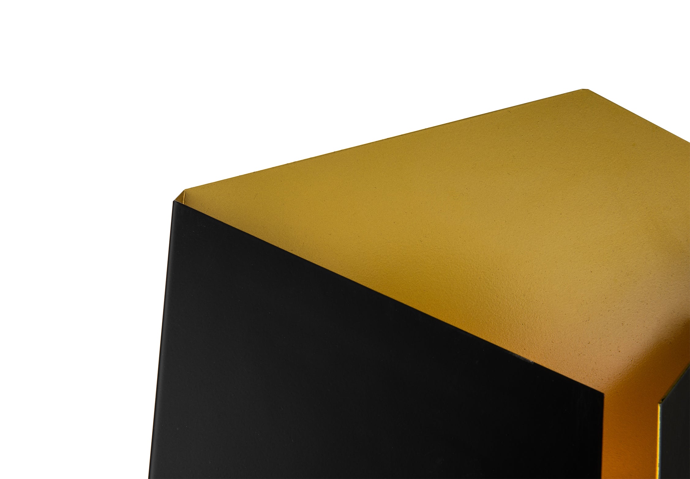 Onyx Wall Light - Brushed Brass & Black