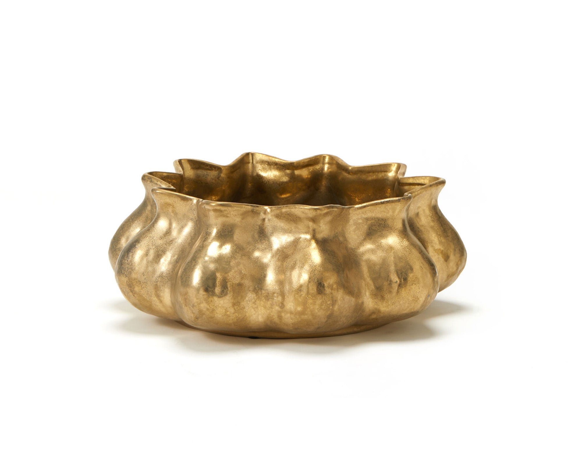 Monza Bowl - Gold Ceramic