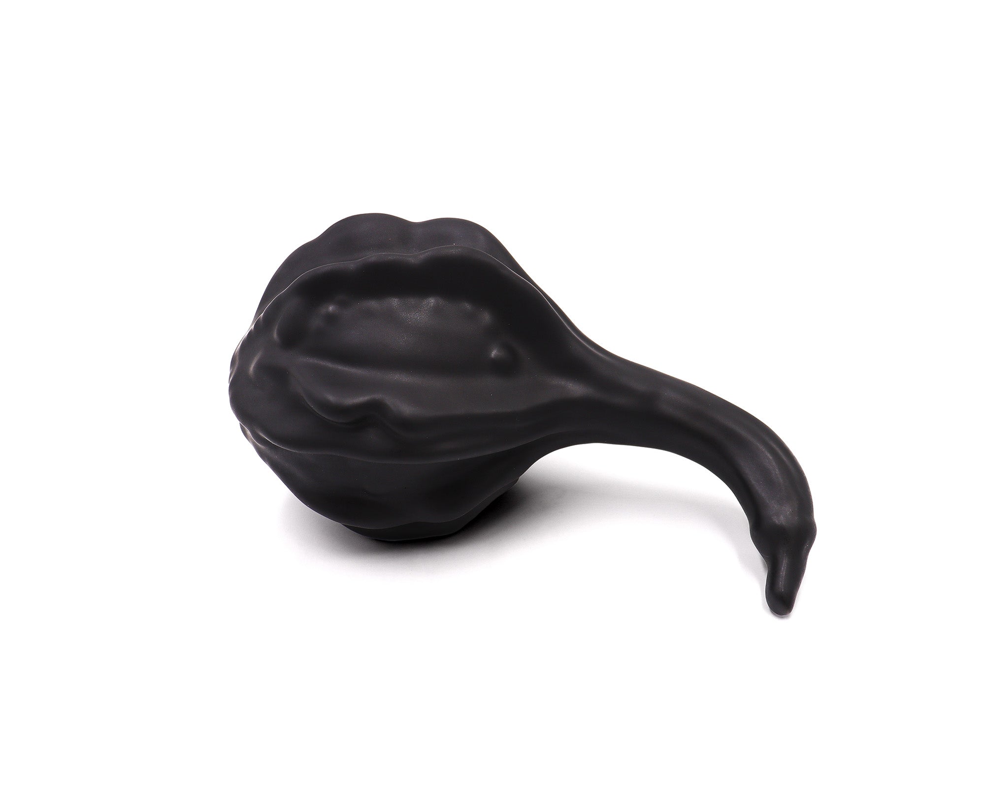 Fugue I Sculpture - Black Ceramic