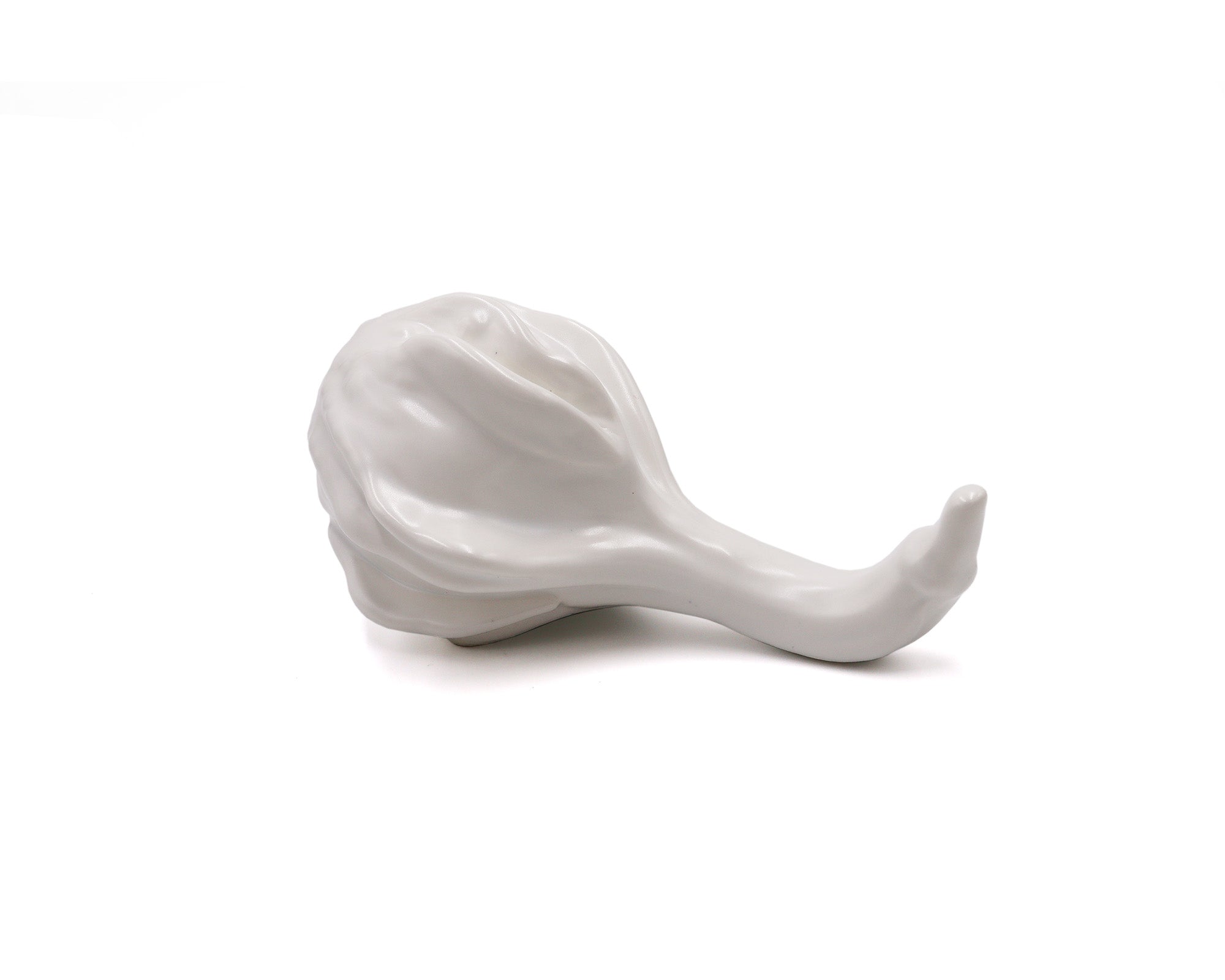 Fugue I Sculpture - White Ceramic