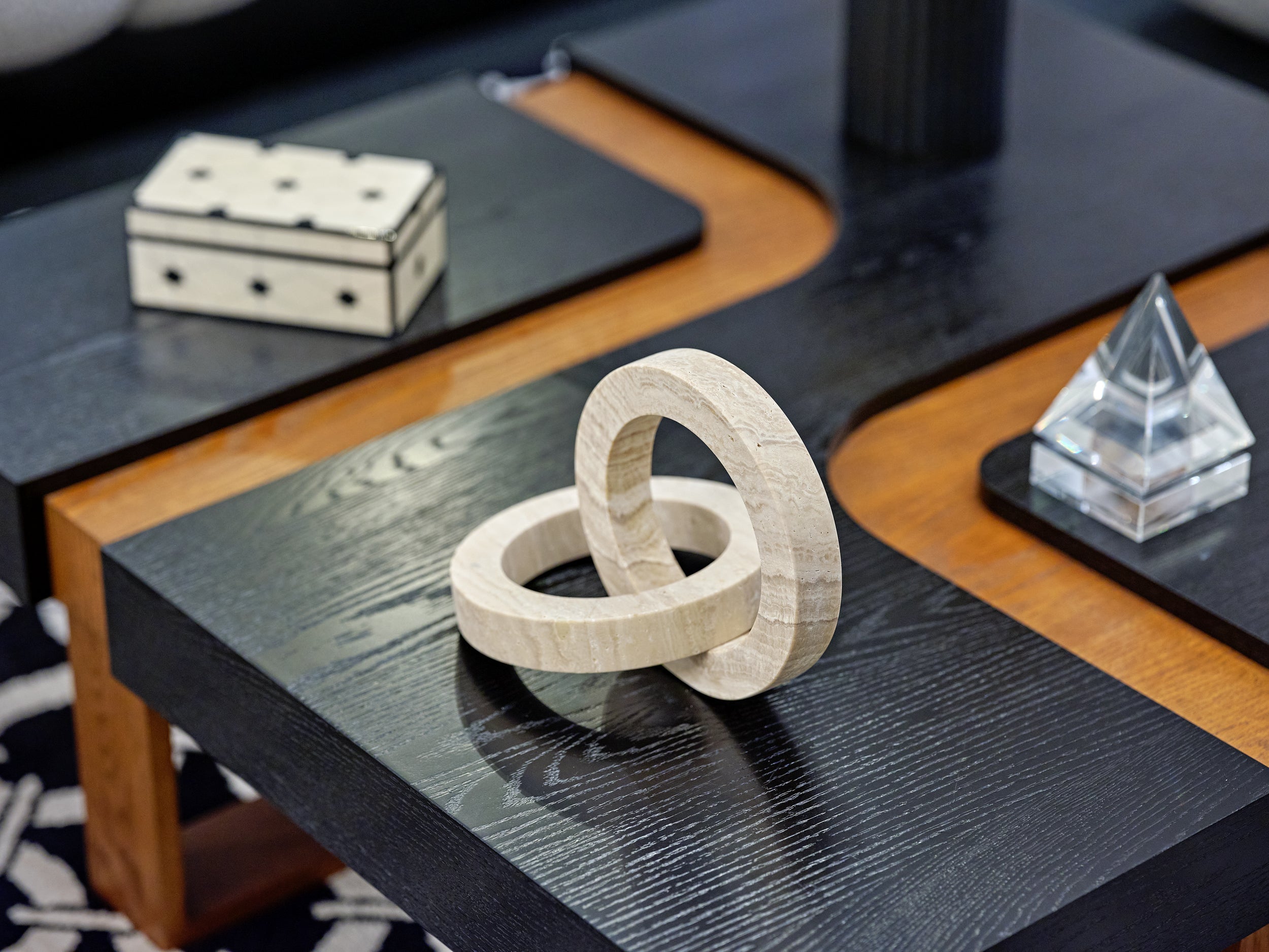Amulet II Sculpture - Beige
