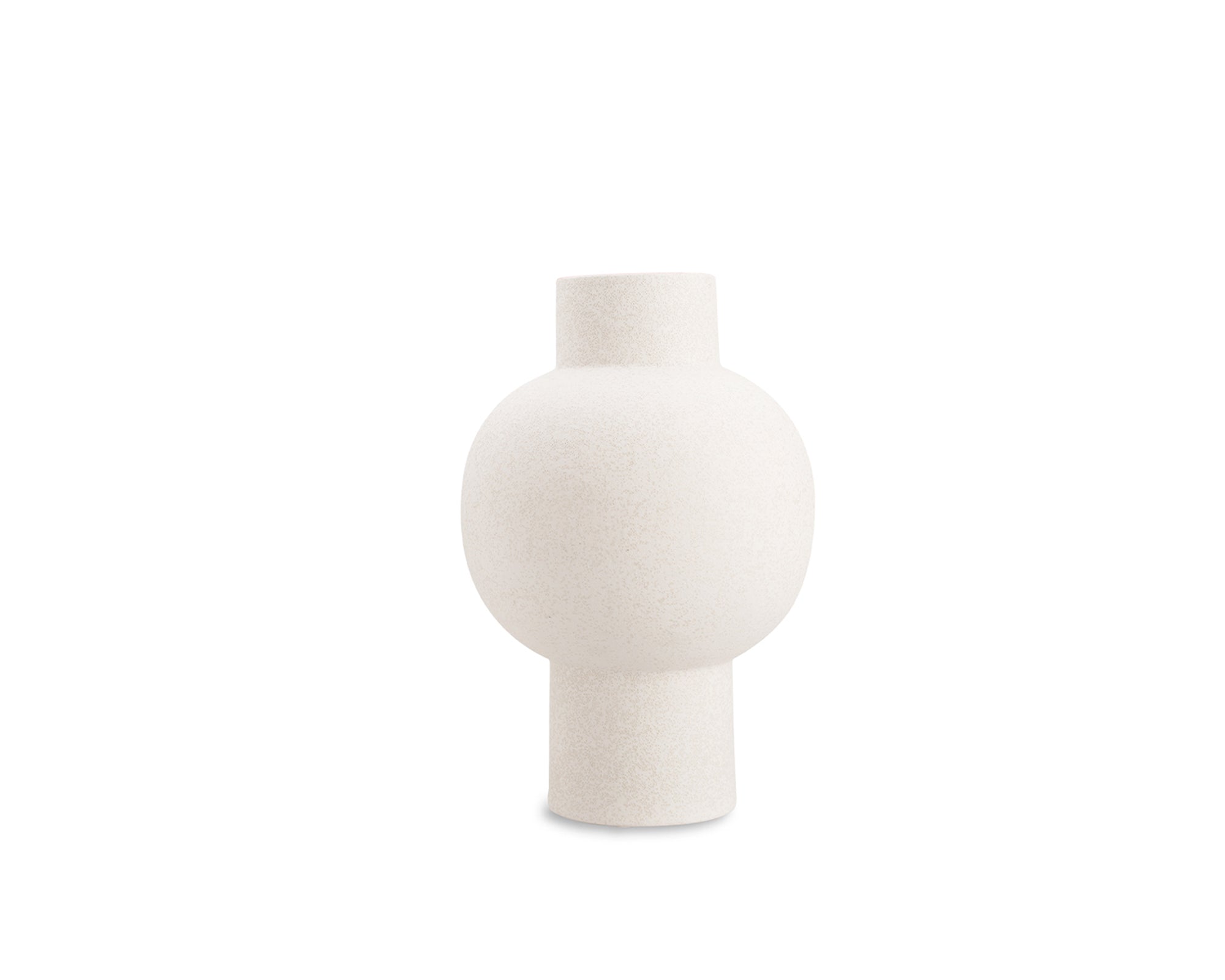 Diamen Vase II - Beige/Pink Inside