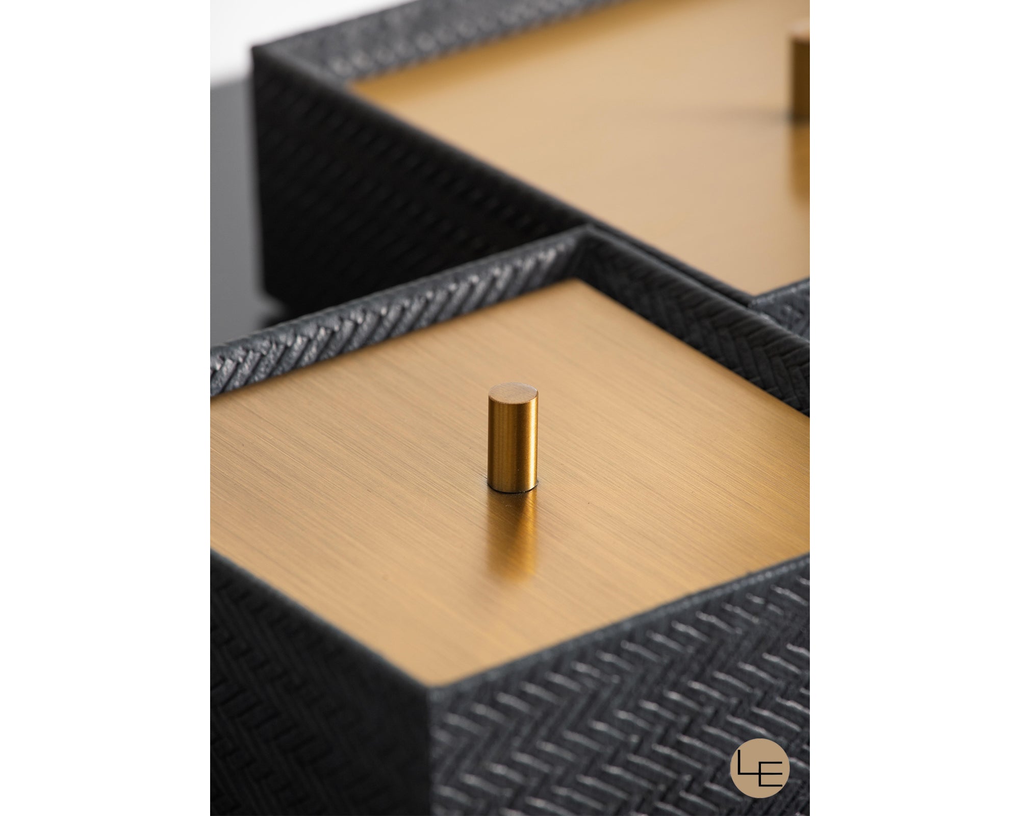 Desmalter Large Box - Black/Gold