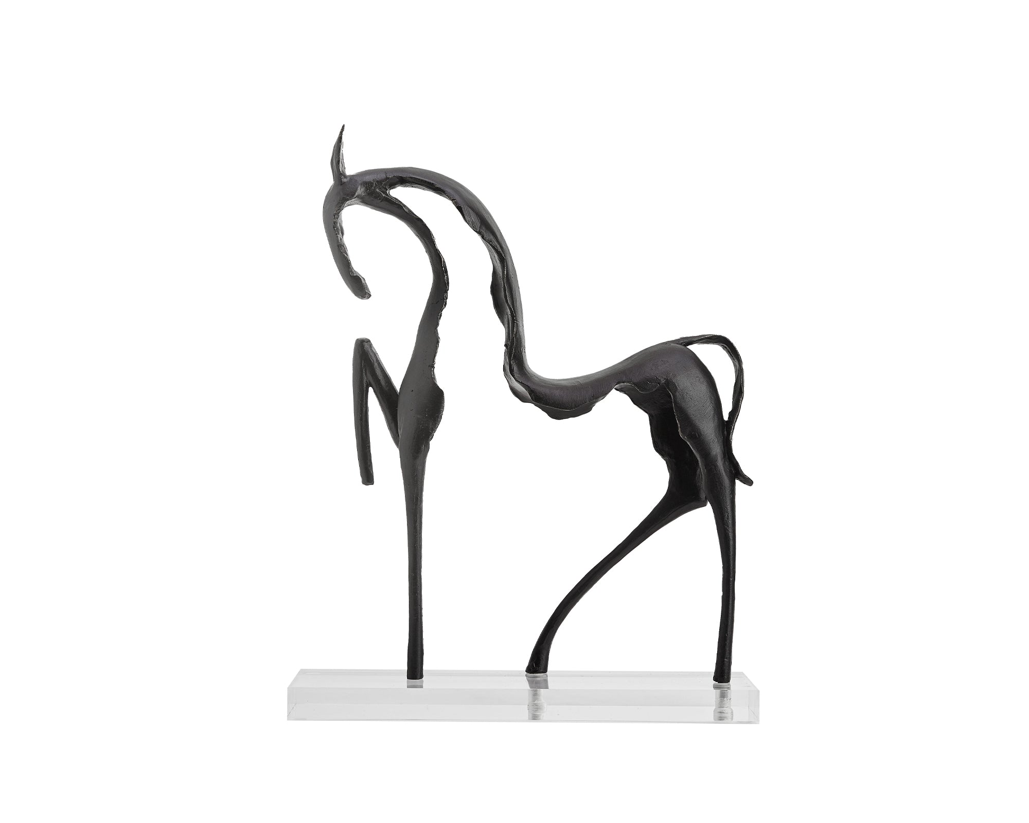 Equus Scultpure - White/Black