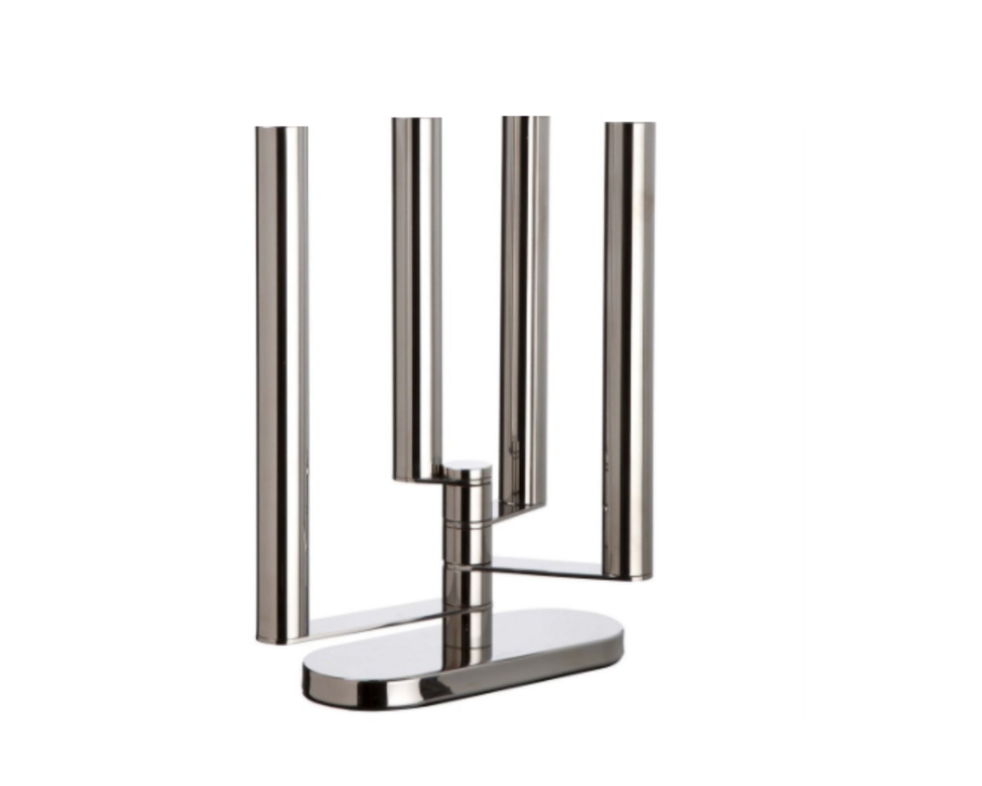 Breuer Candle Holder - Silver