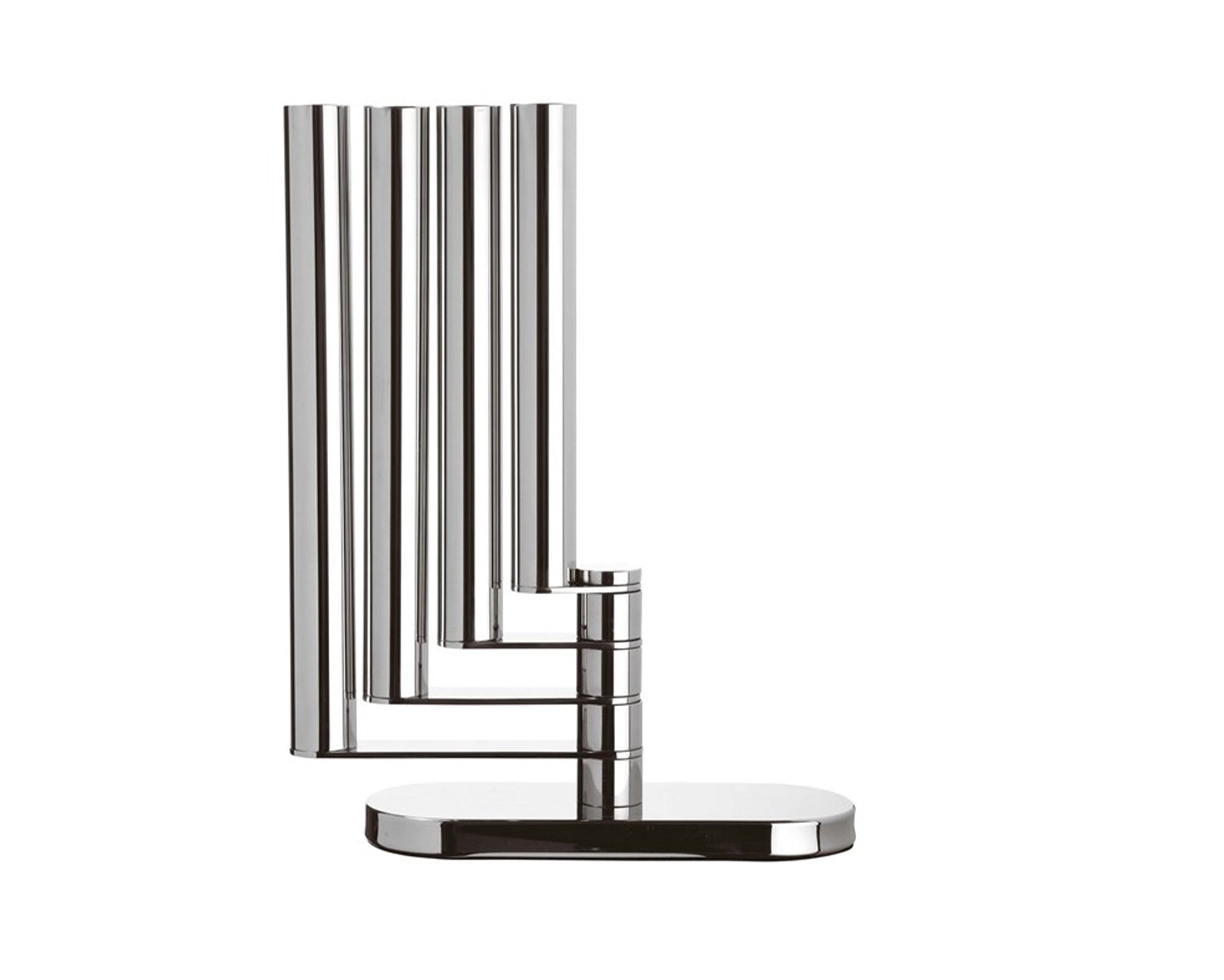 Breuer Candle Holder - Silver
