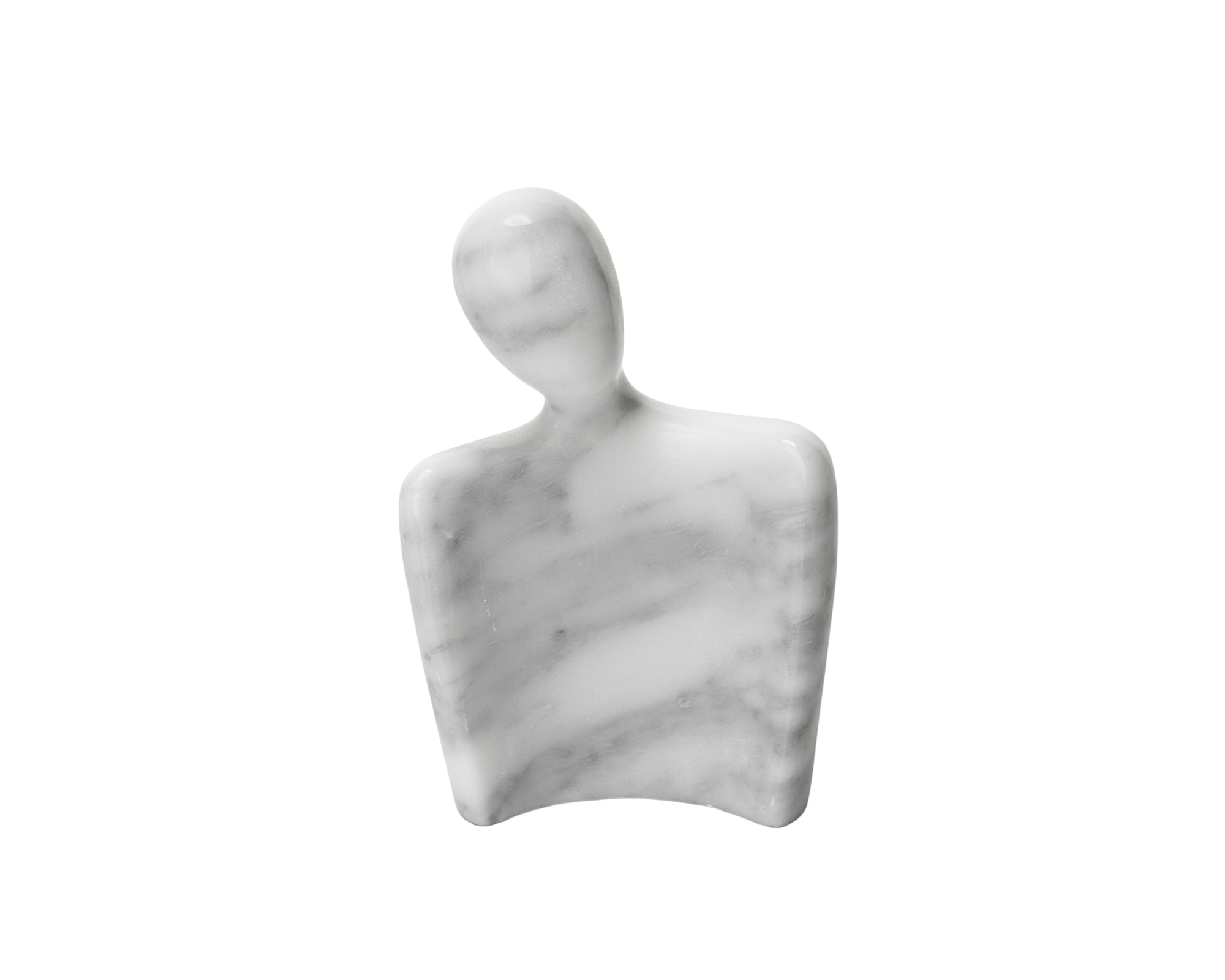 Leon Sculpture (set of 2) - White Marble