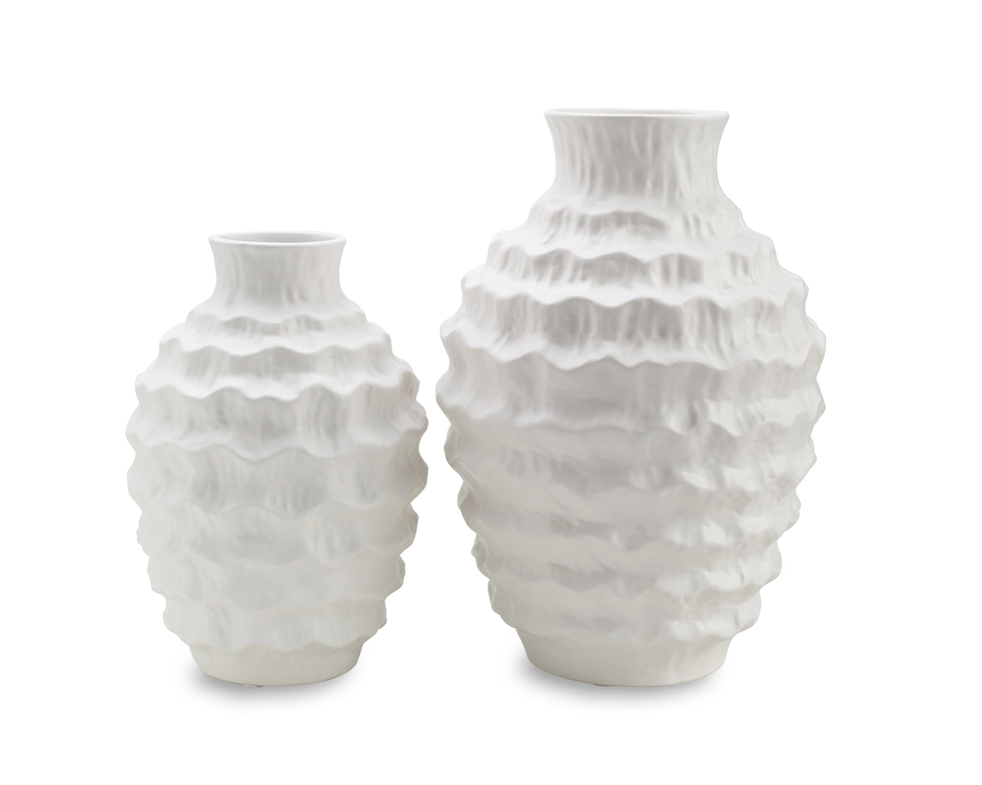 Tamara Vase - White Ceramic