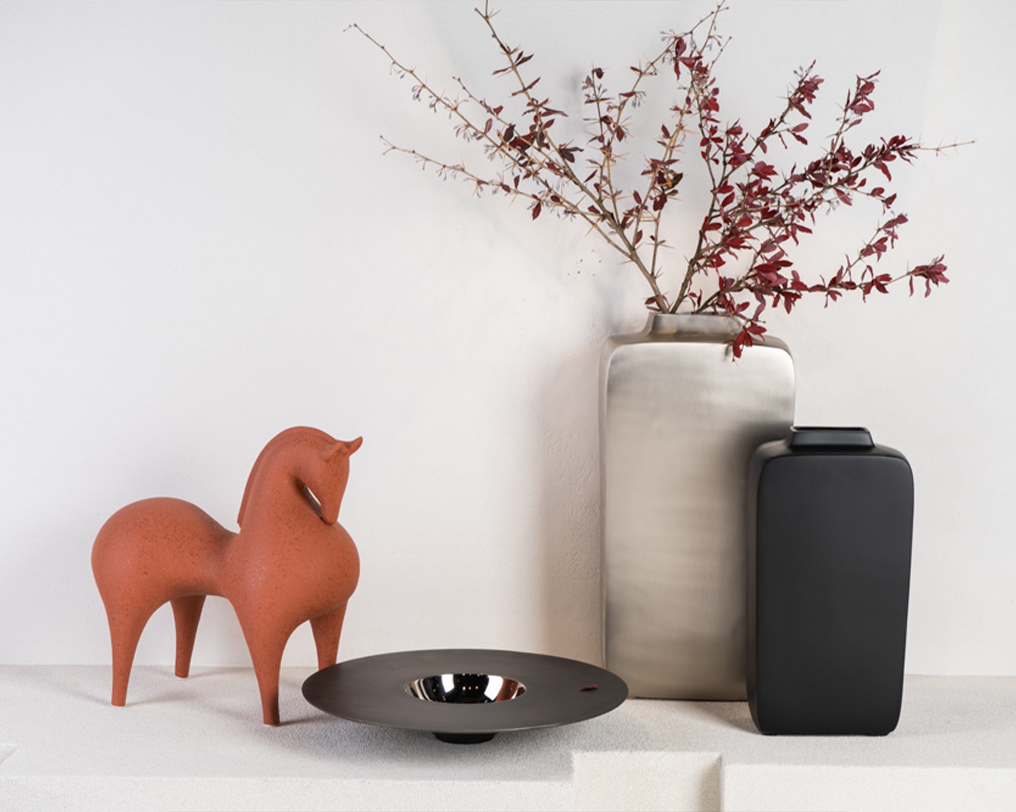 Alsen Sculpture - Earthy Red