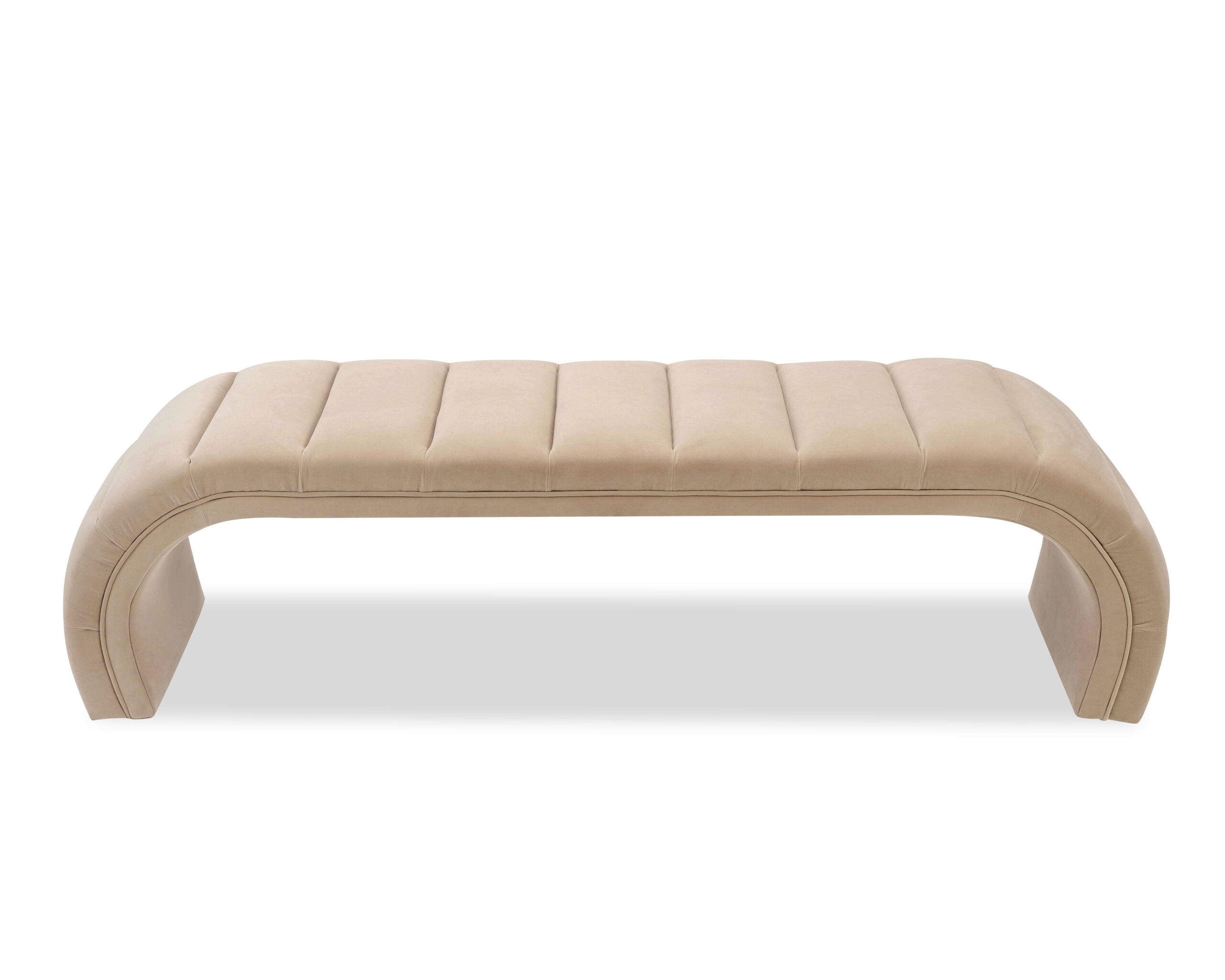 Coppola Bench - Oxford Latte Velvet