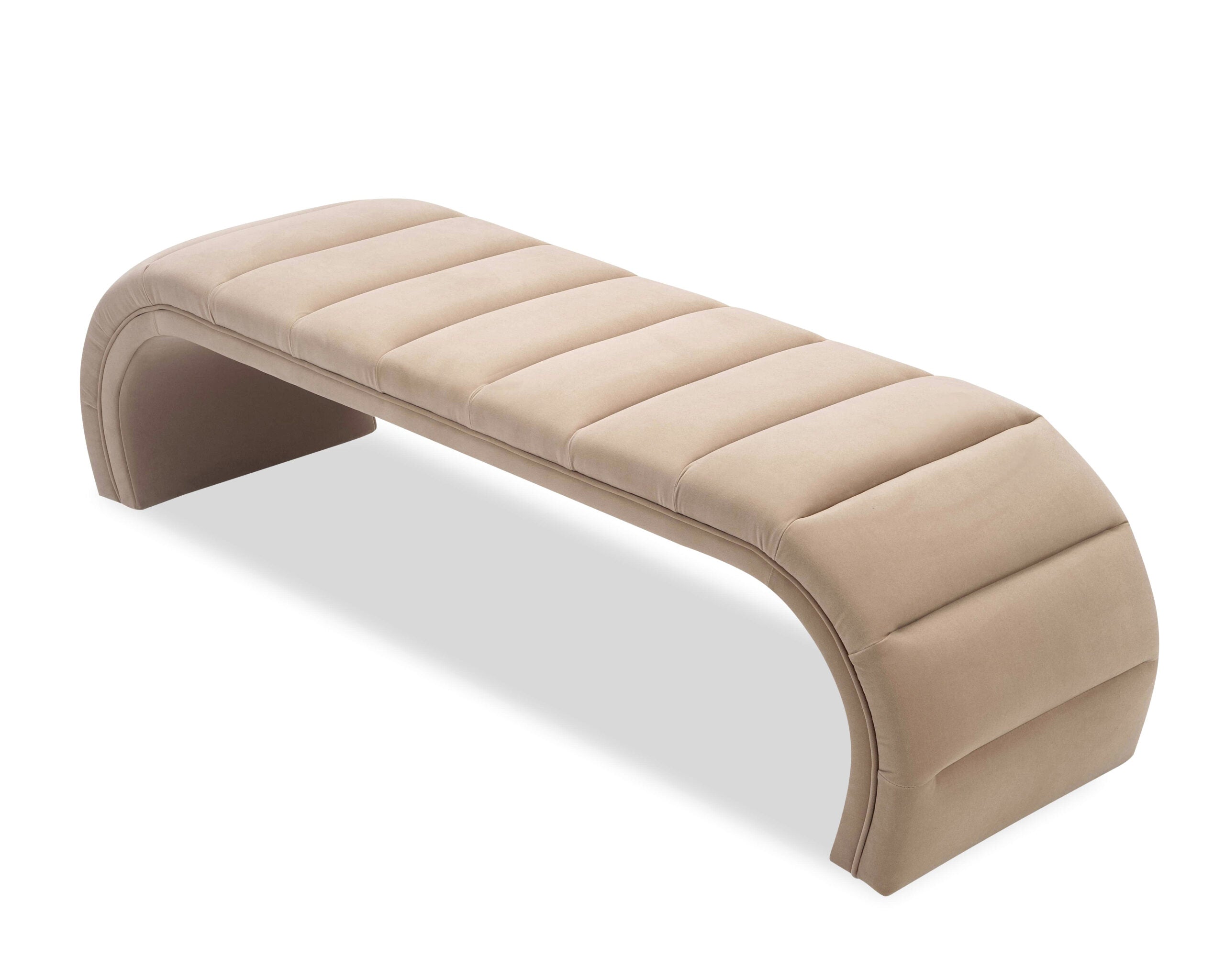 Coppola Bench - Oxford Latte Velvet