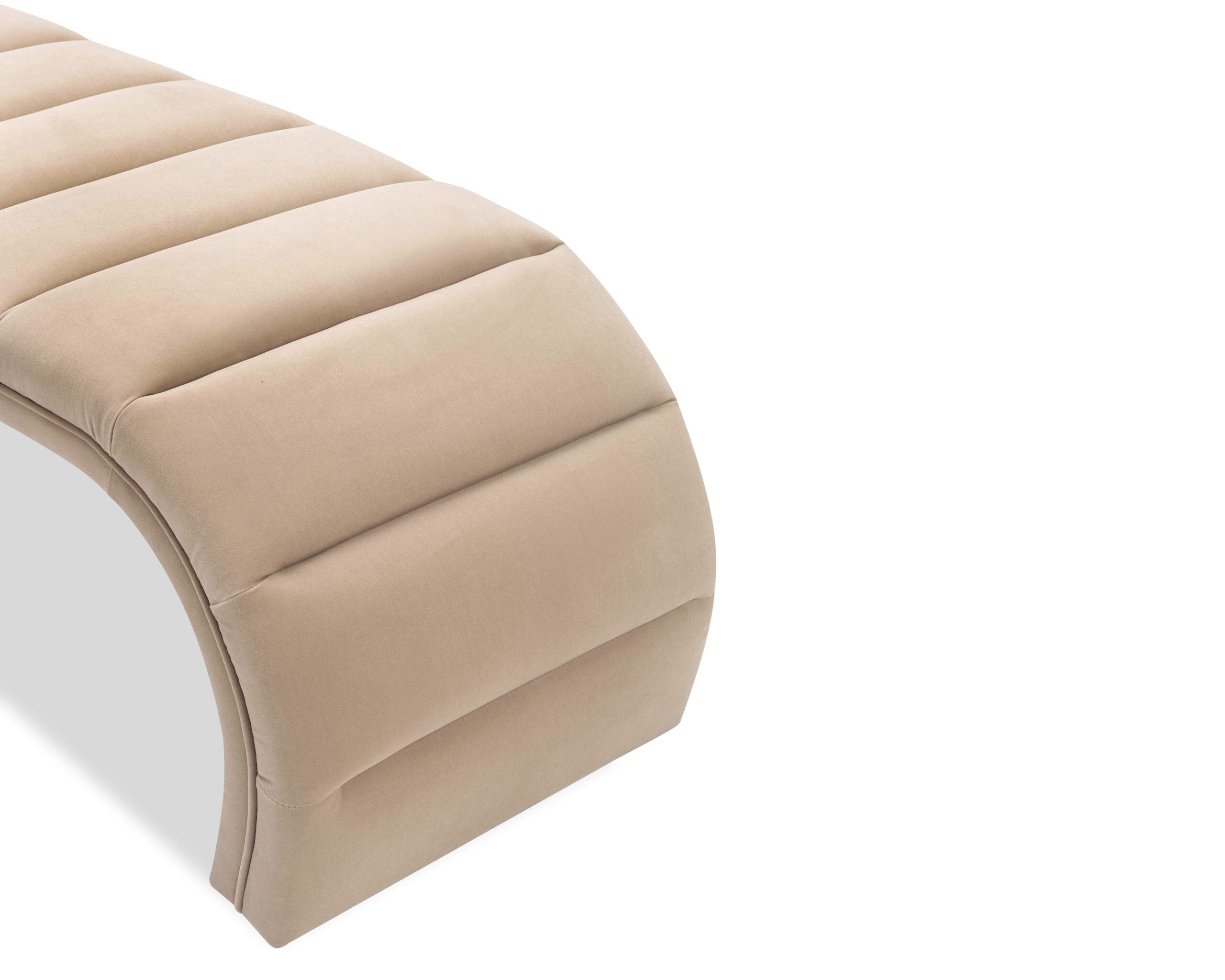 Coppola Bench - Oxford Latte Velvet