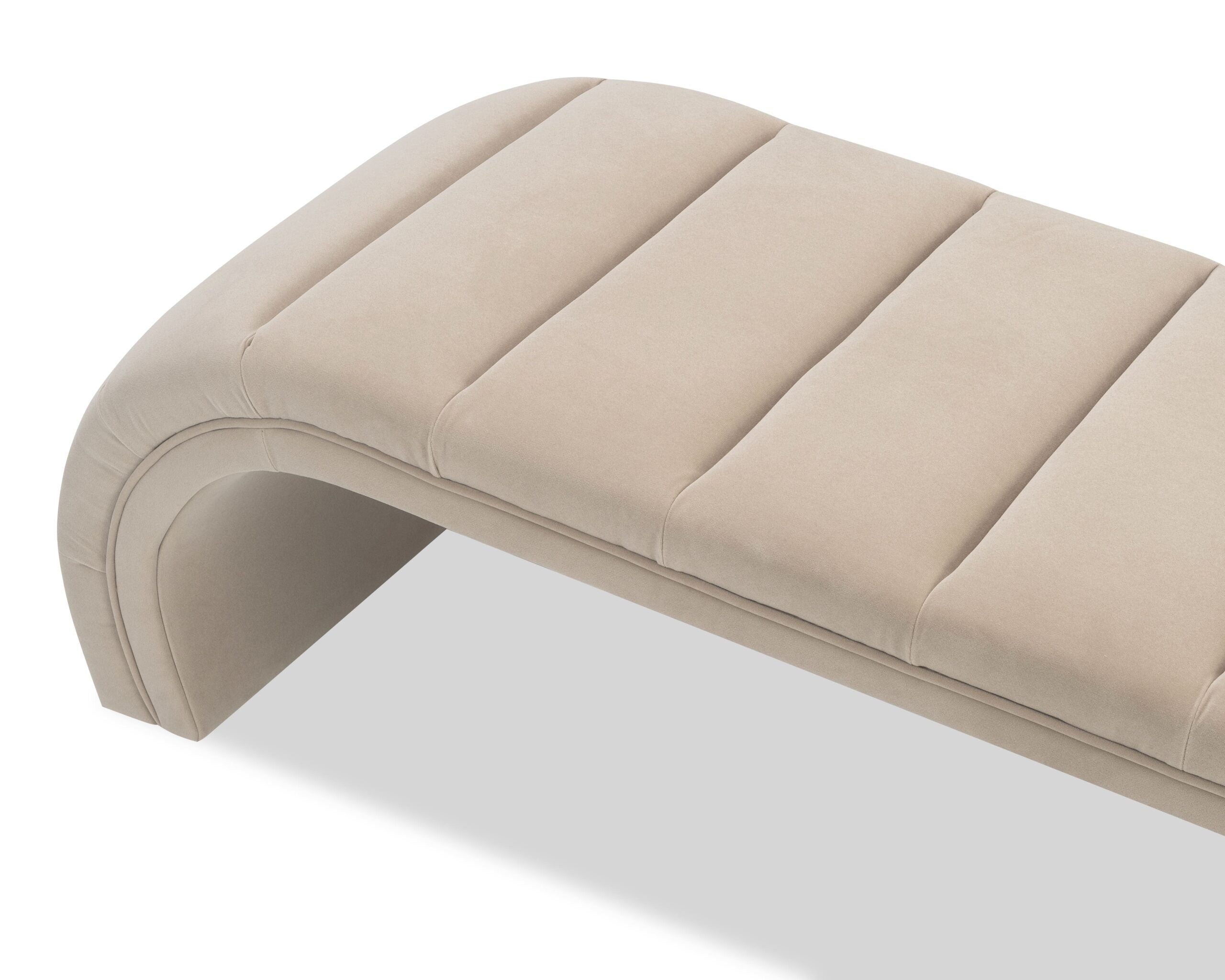 Coppola Bench - Oxford Latte Velvet