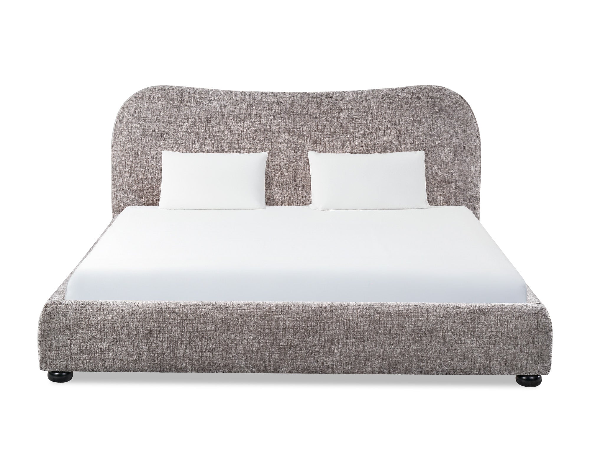 Colma Bed - Super King Size Bennet Grey