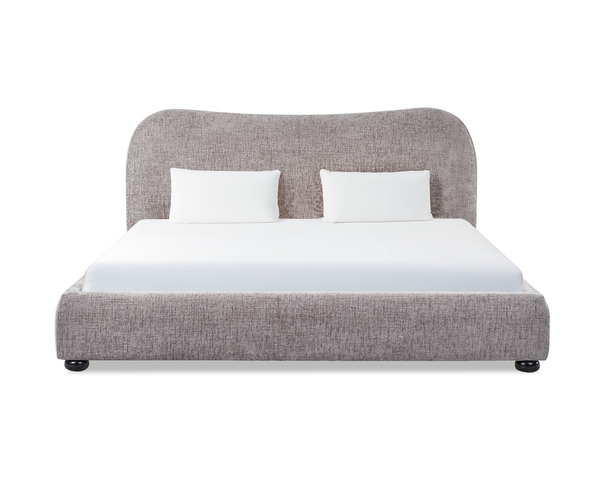 Colma Bed - King Size Bennet Grey
