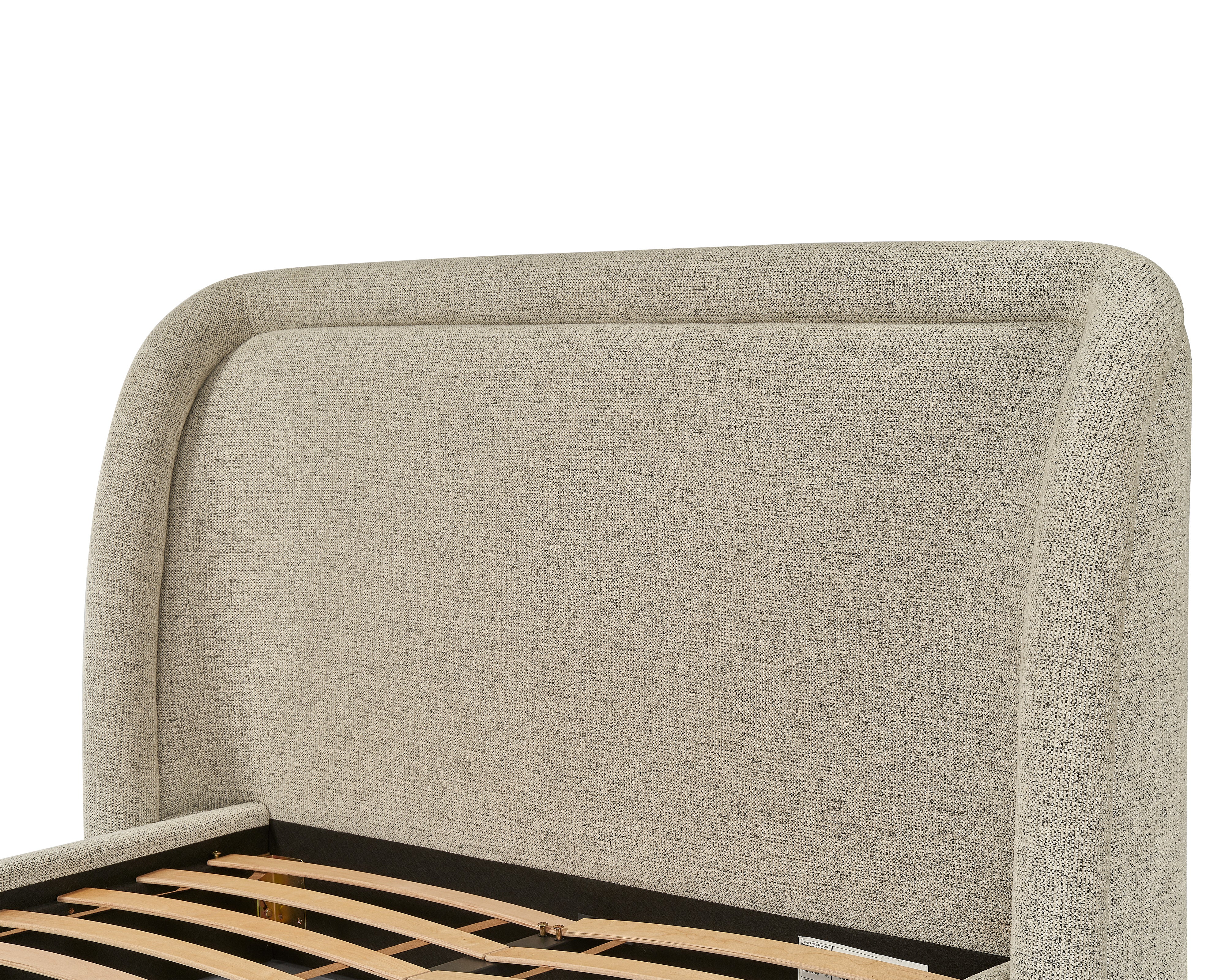 Calais King Size Bed - Colmer Silver Grain