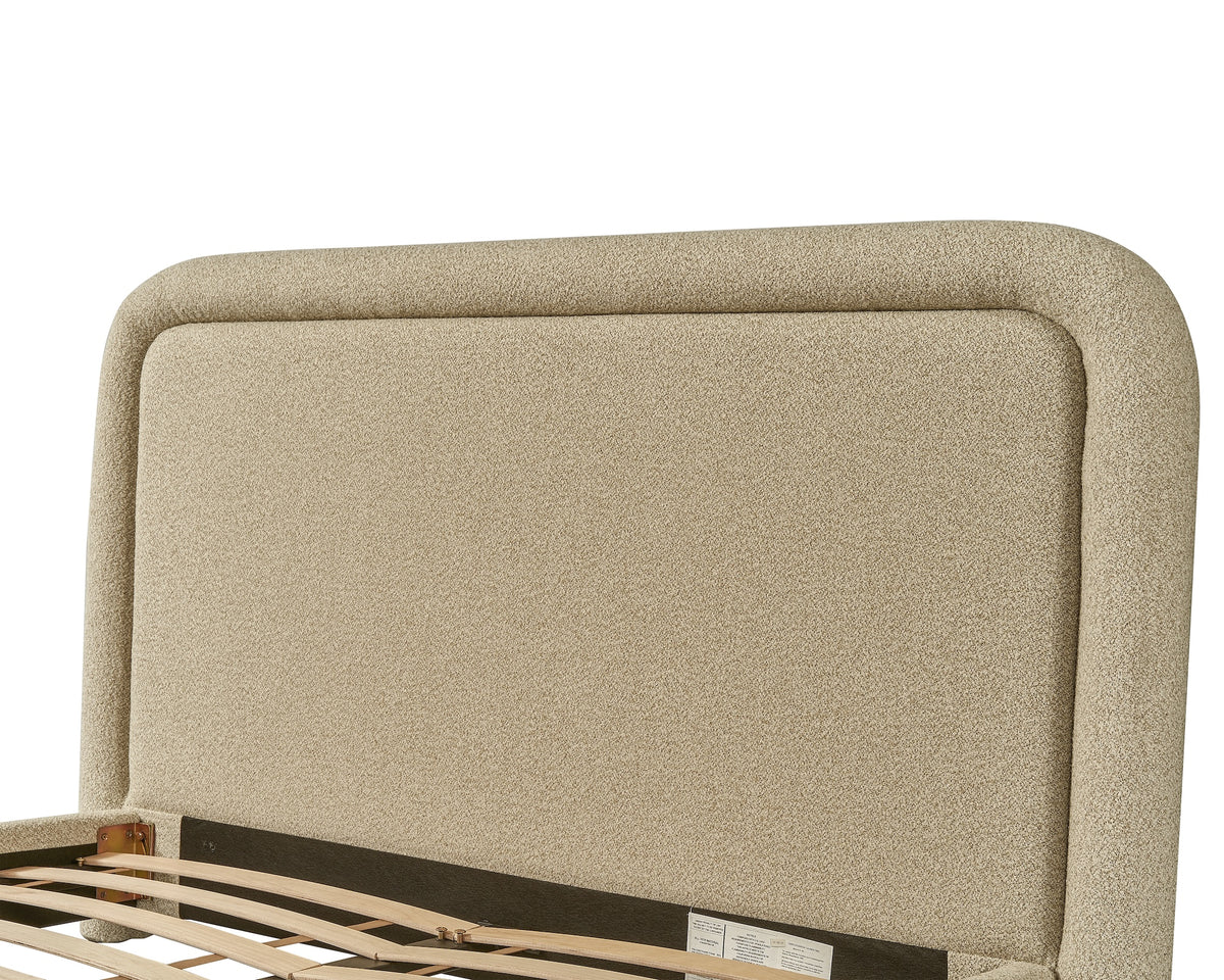 Bareta King Size Bed - Capella Sand