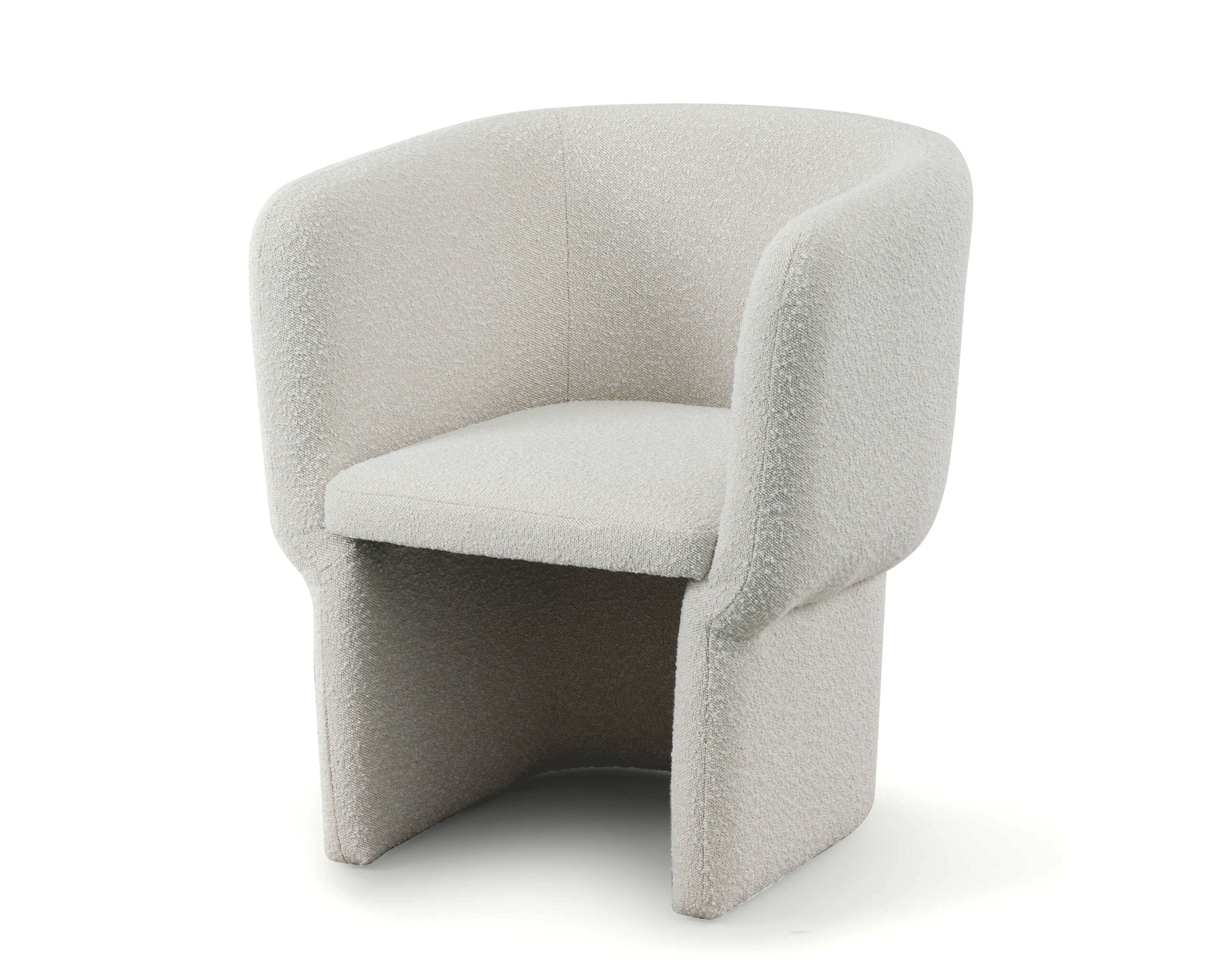 Tempus Dining Chair - Boucle Sand