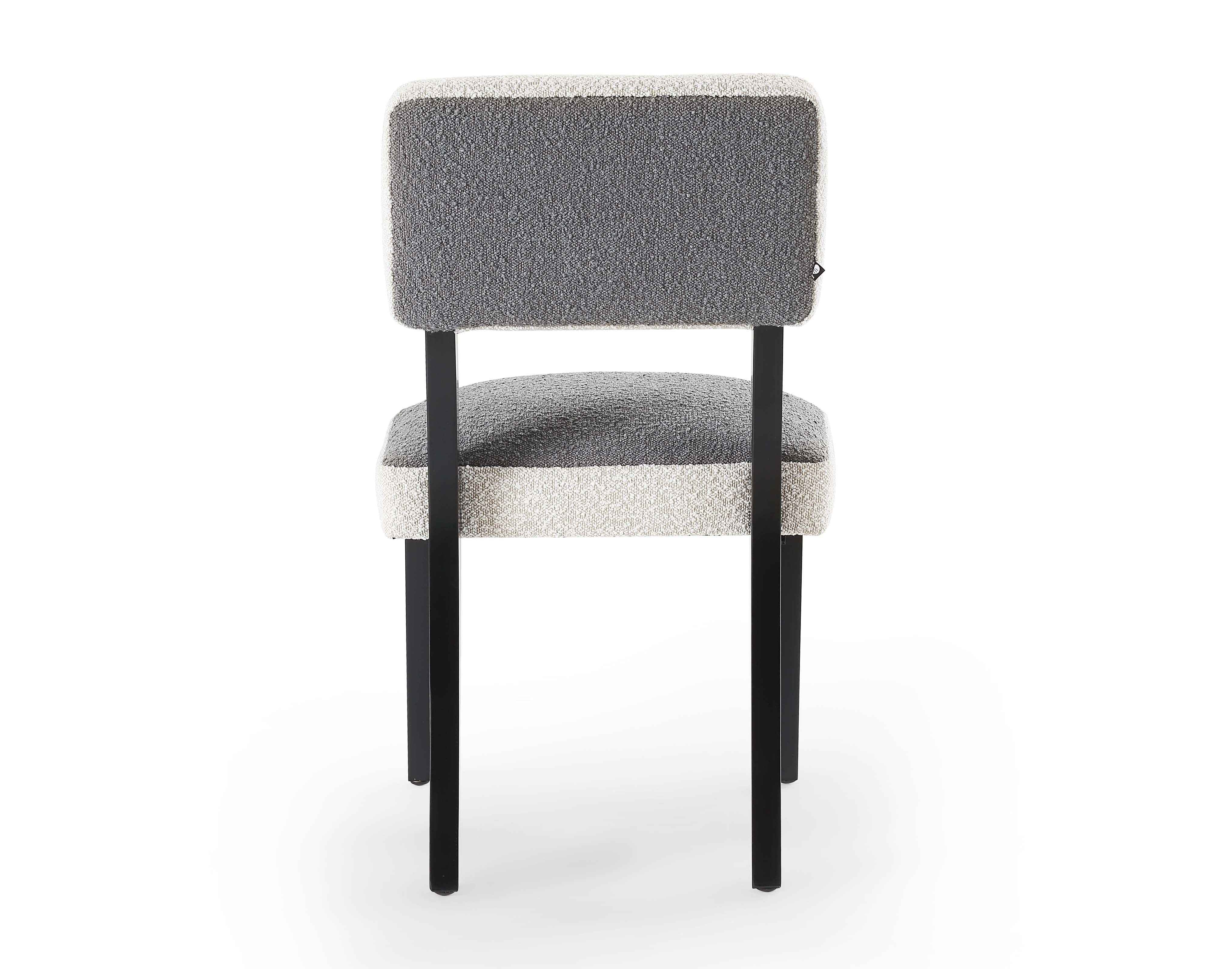 Alfama Dining Chair - Boucle Sand & Grey
