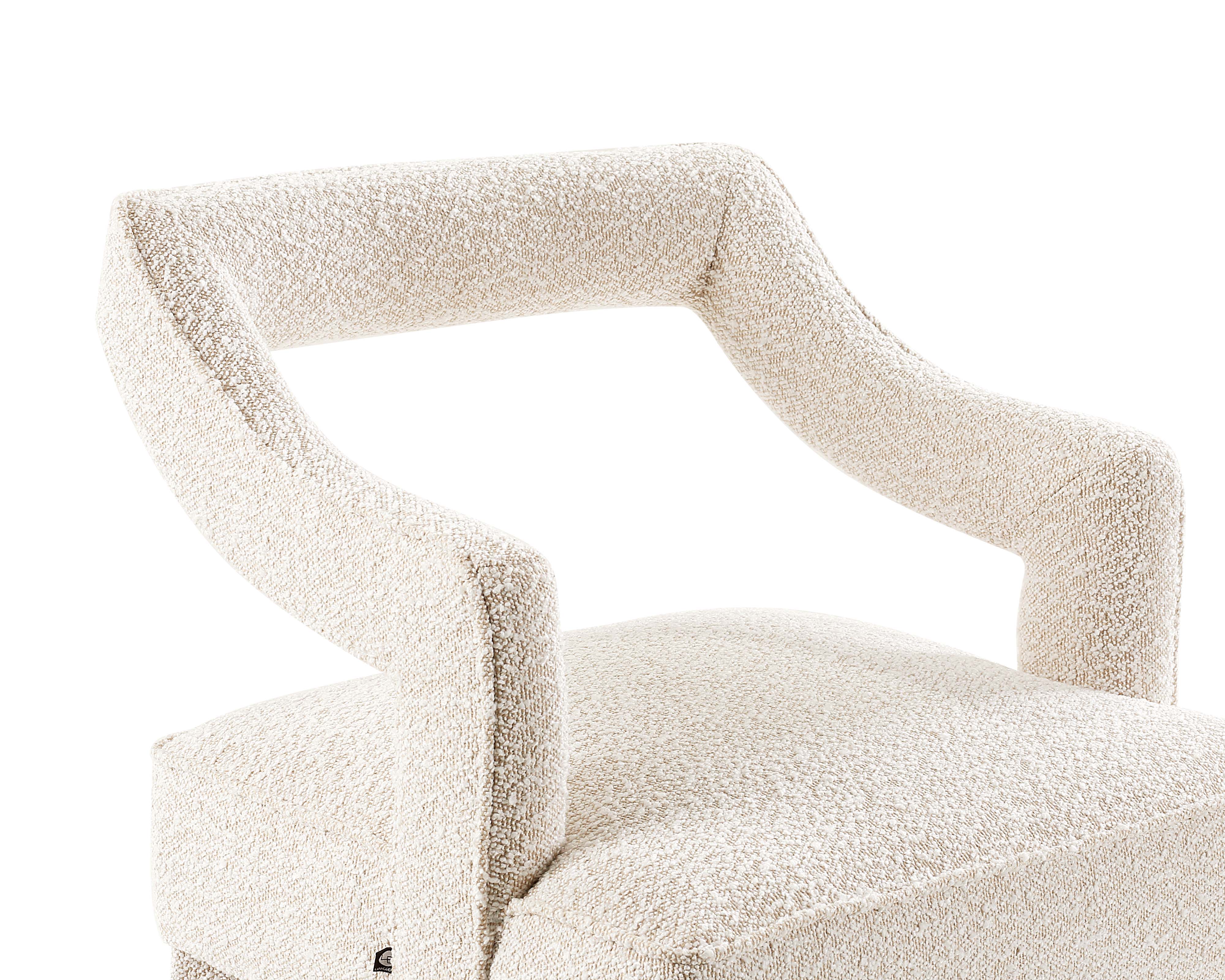 Calvin Dining Chair - Boucle Sand