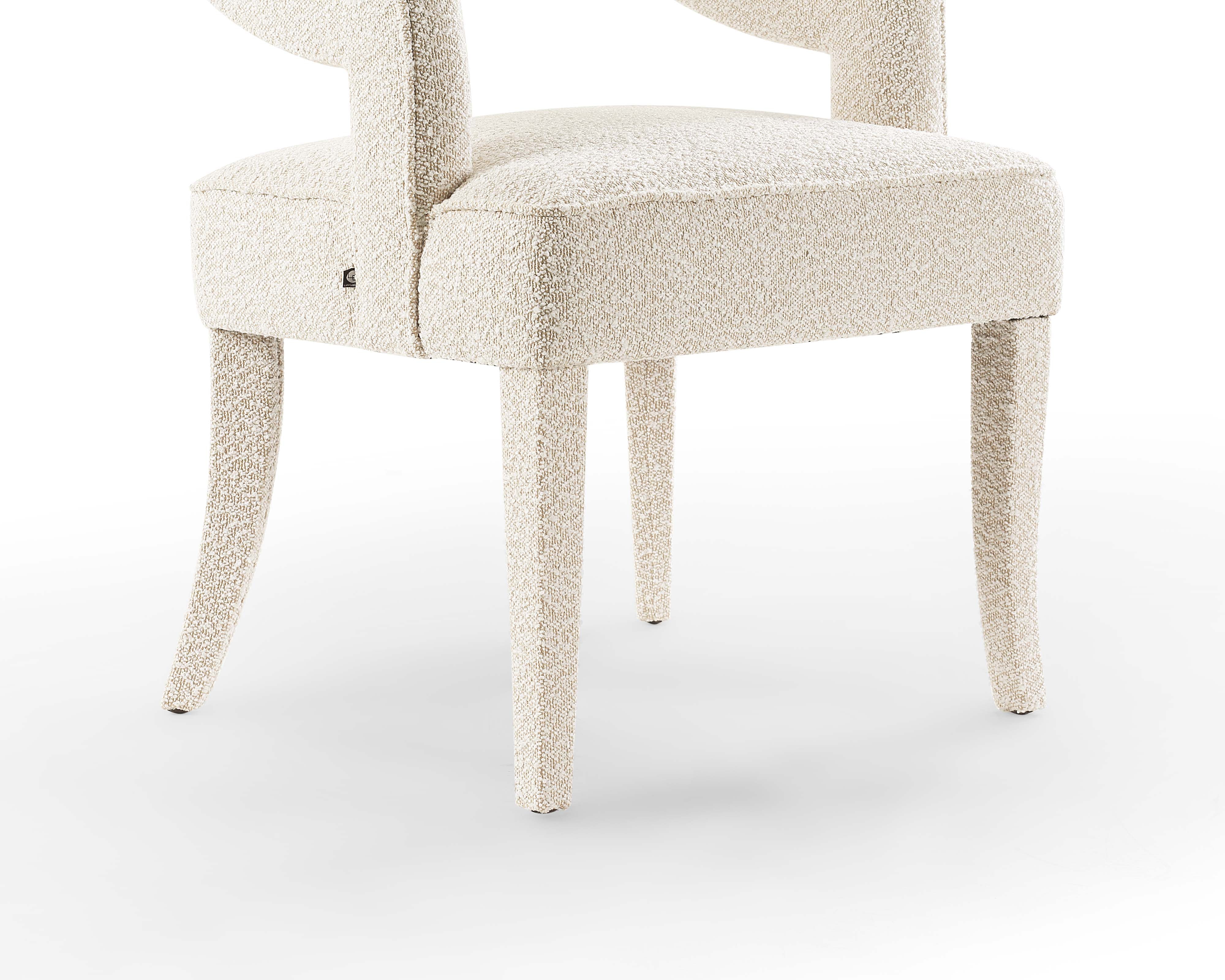 Calvin Dining Chair - Boucle Sand