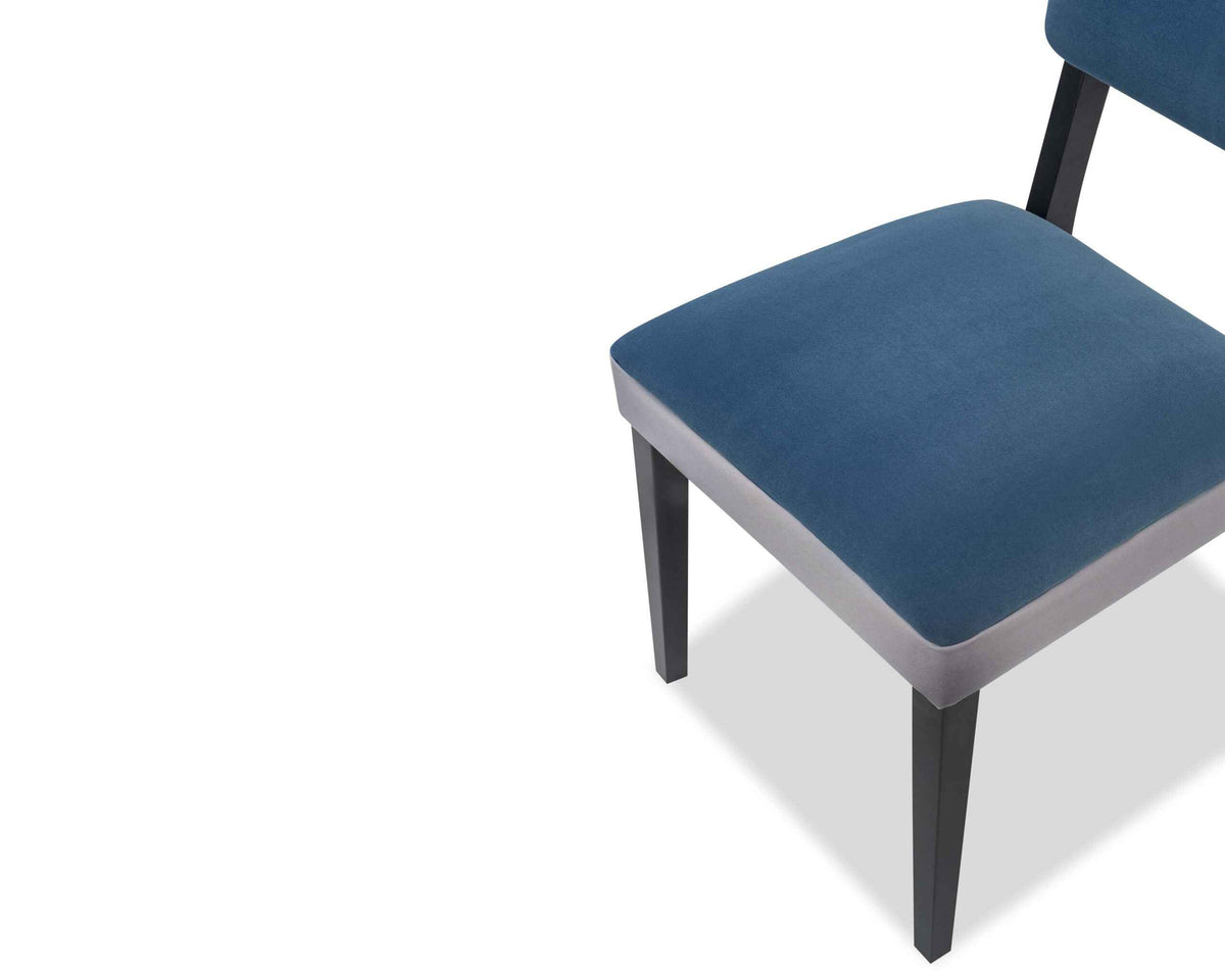 Alfama Dining Chair - Oxford Misty & Polar Blue