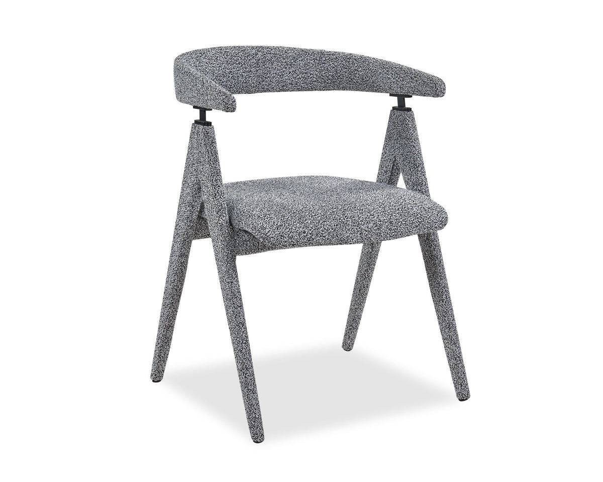 Kelly Dining Chair - Speckle Grey