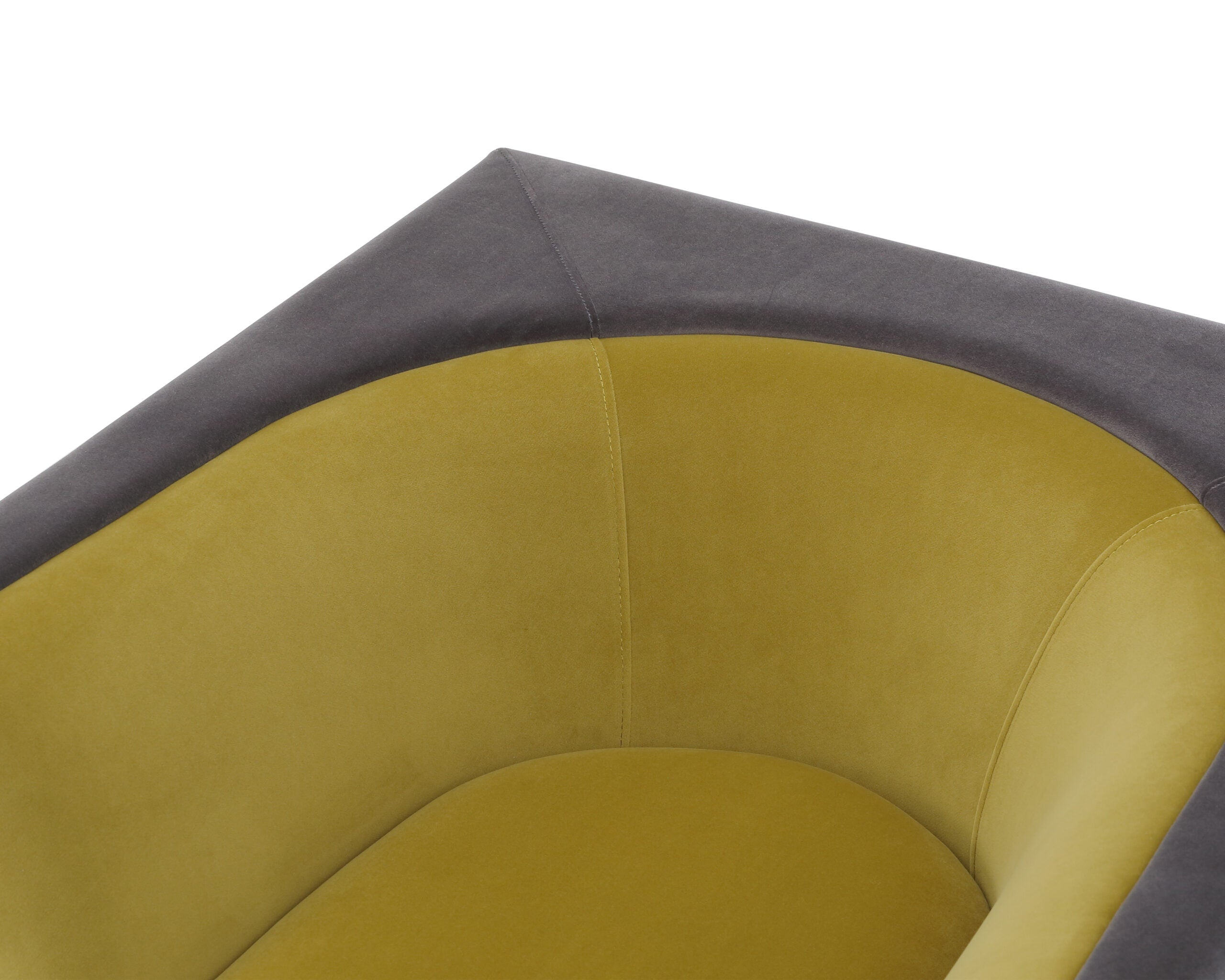 Era Occasional Chair - Kaster Slate & Mustard Velvet