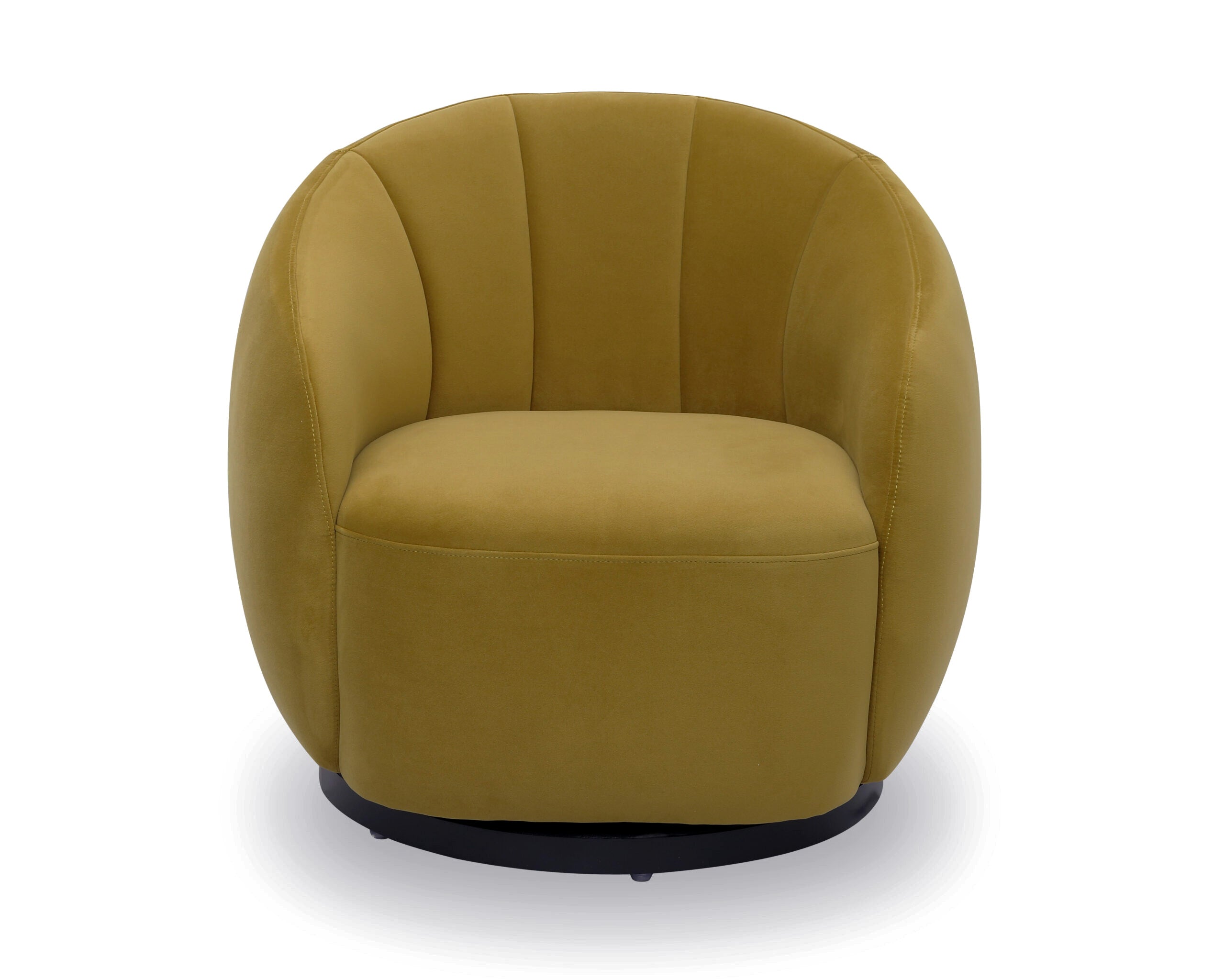Bulpa Occasional Chair - Kaster Mustard Velvet