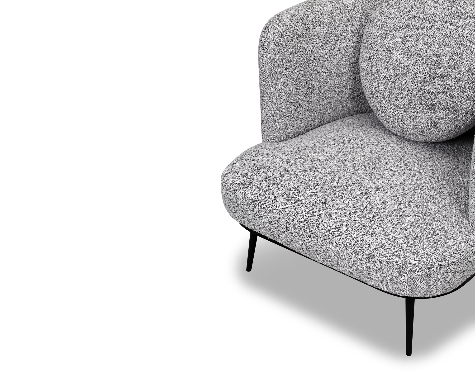 V Lux Occasional Chair - Kalpan Grey