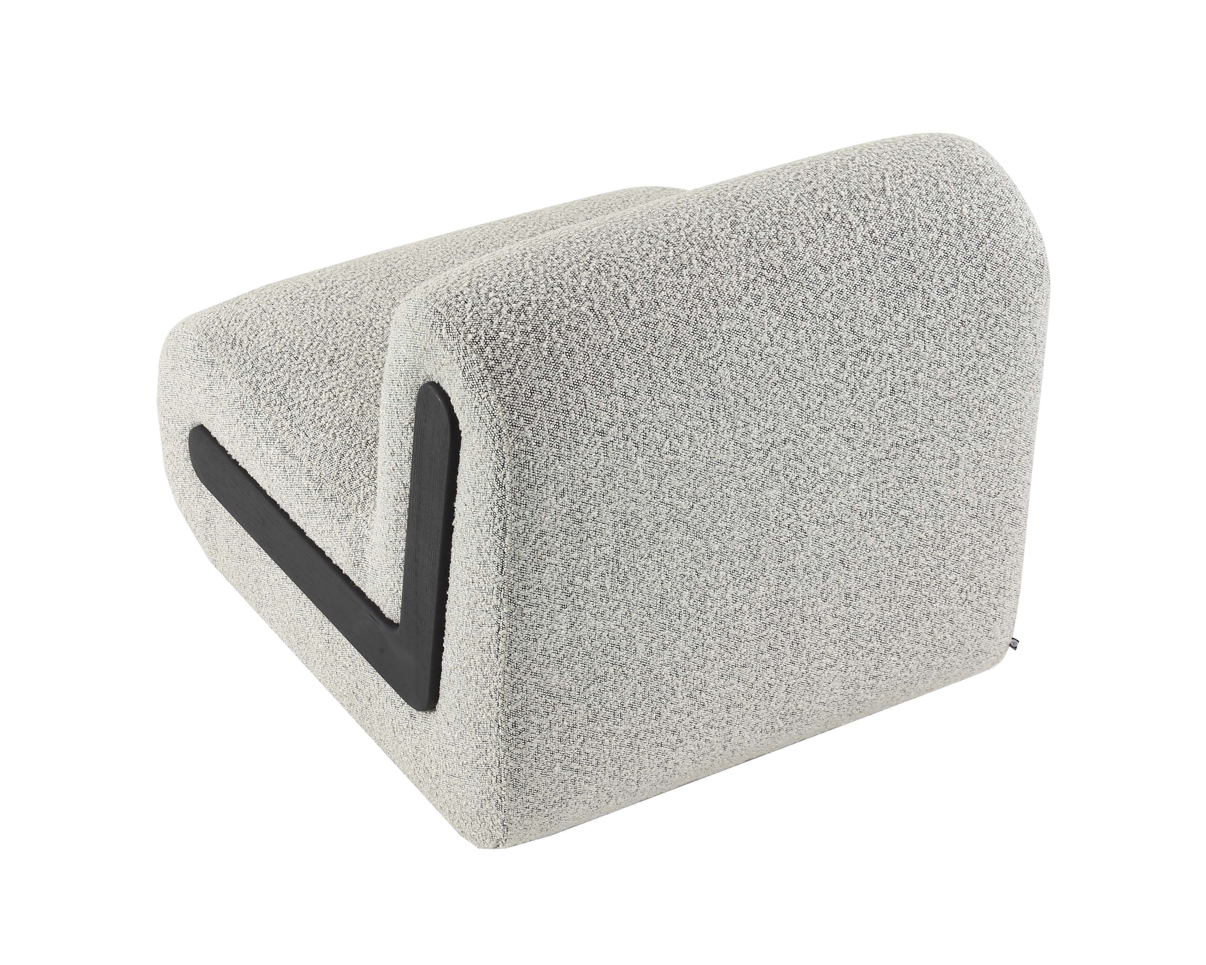 Bola Occasional Chair - Boucle Whisk & Black