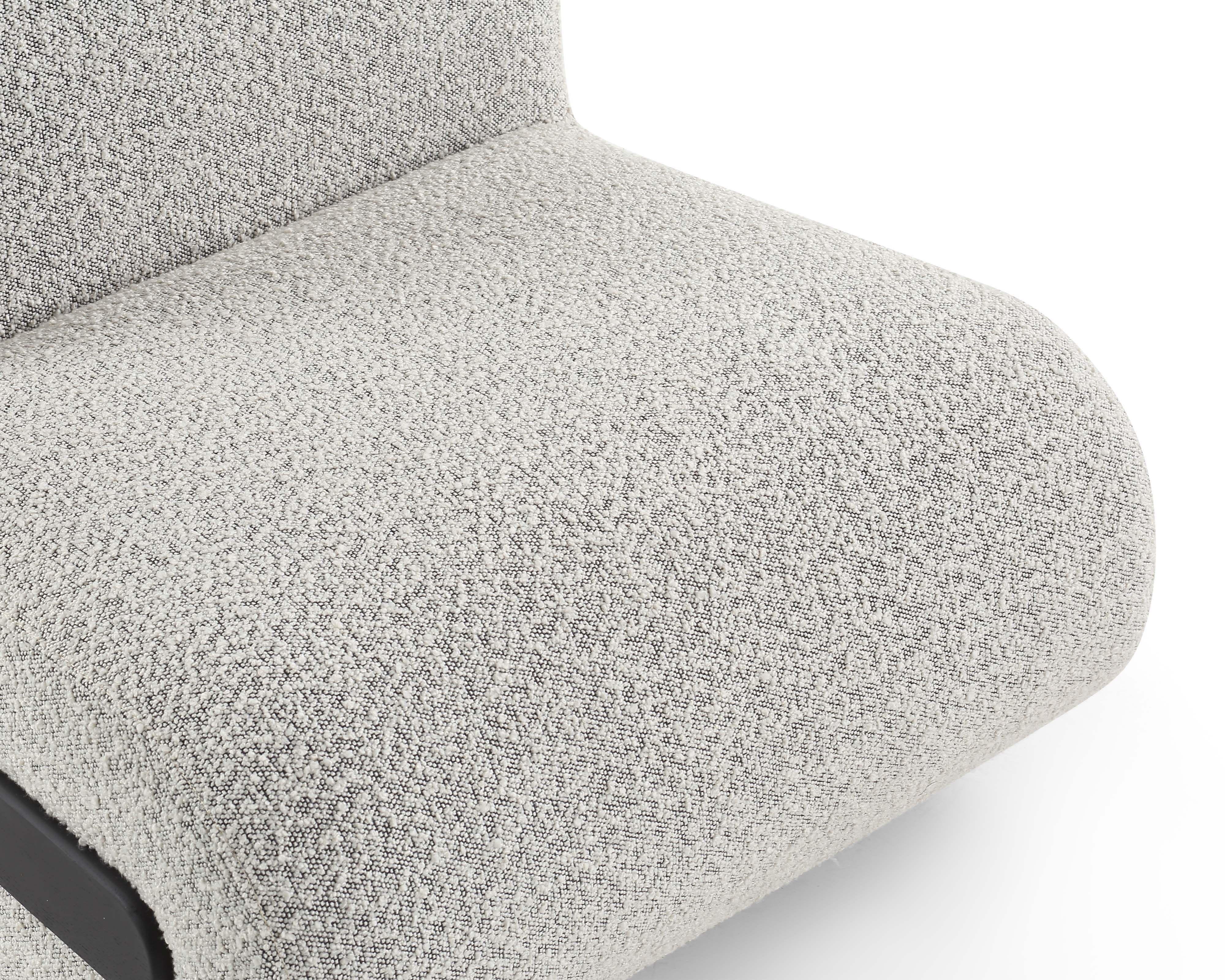 Bola Occasional Chair - Boucle Whisk & Black