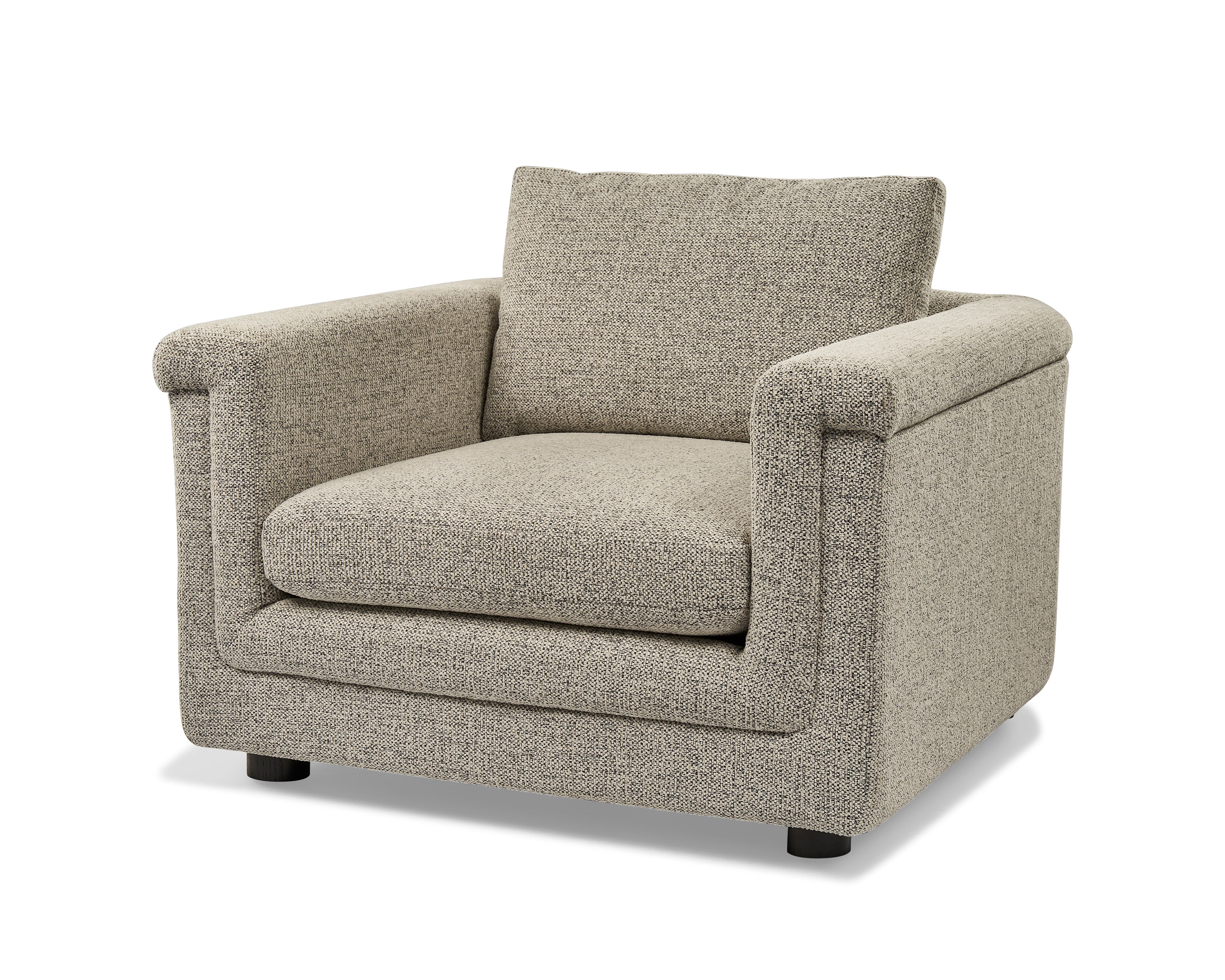 Delta Occasional Chair - Colmer Silver Grain