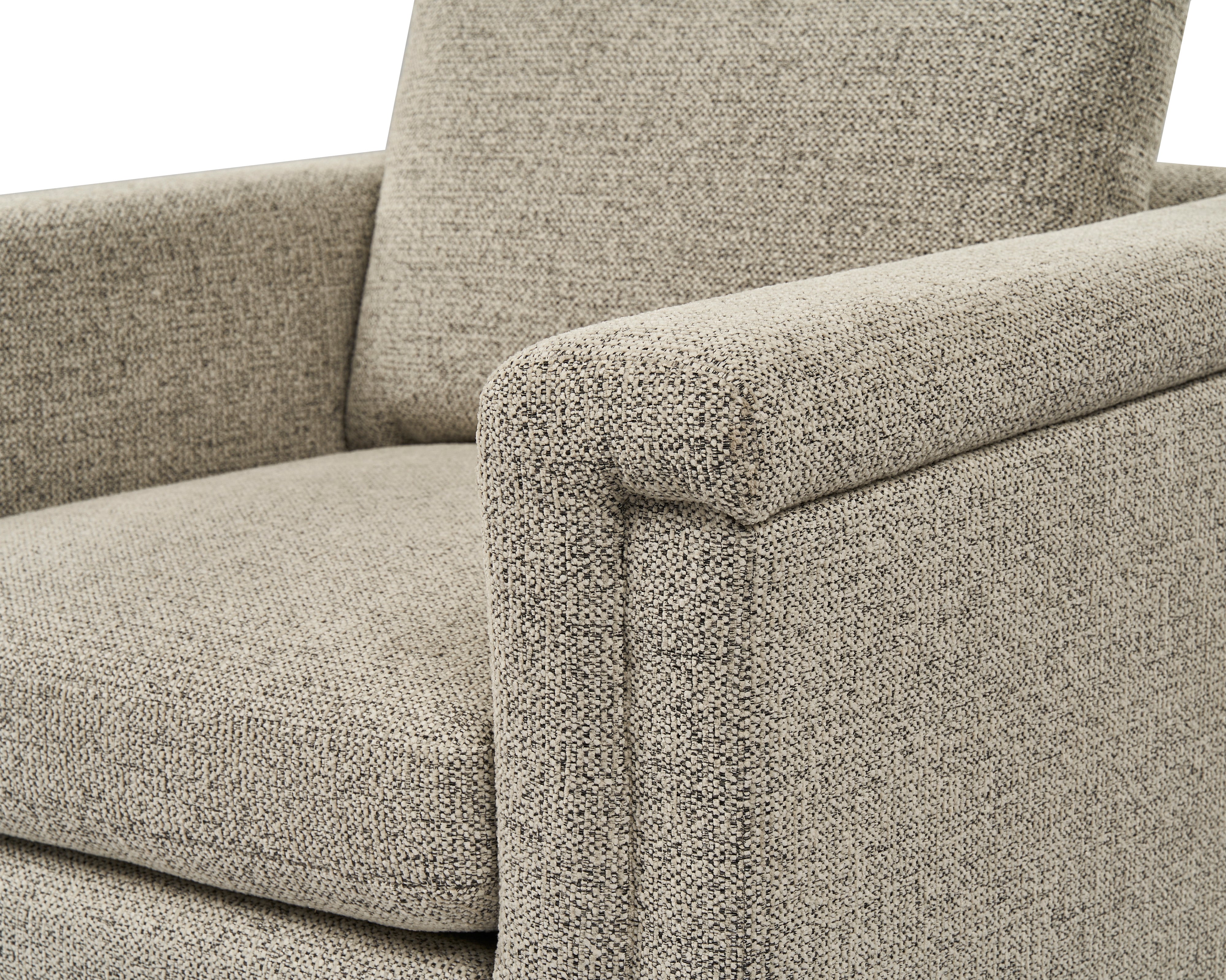 Delta Occasional Chair - Colmer Silver Grain