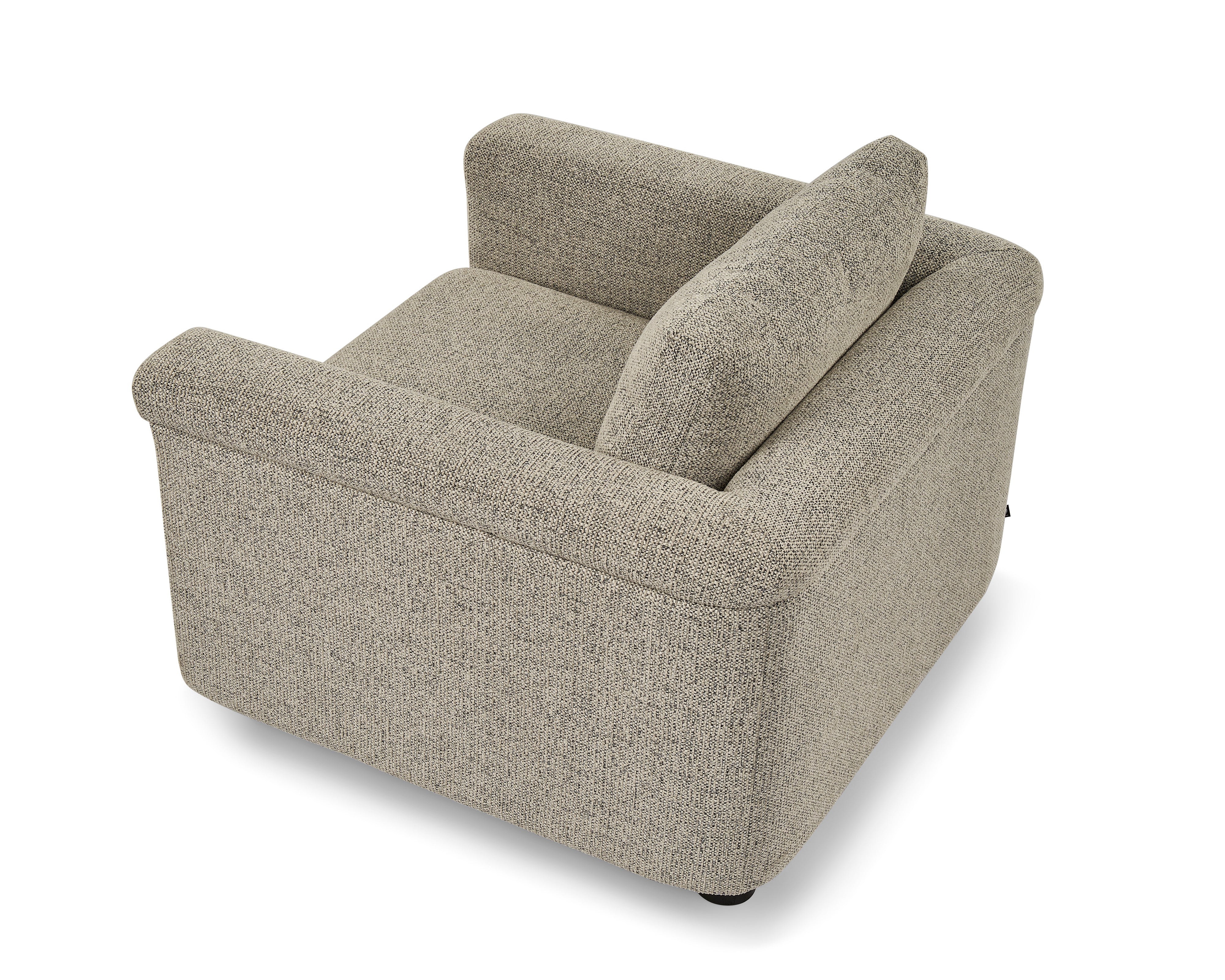 Delta Occasional Chair - Colmer Silver Grain