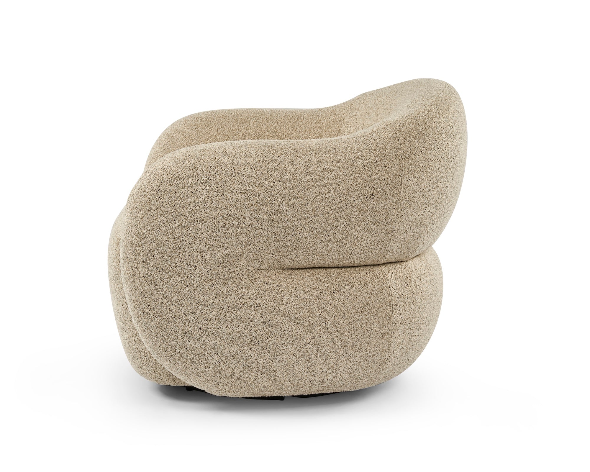 Elba Occasional Swivel Chair - Capela Sand