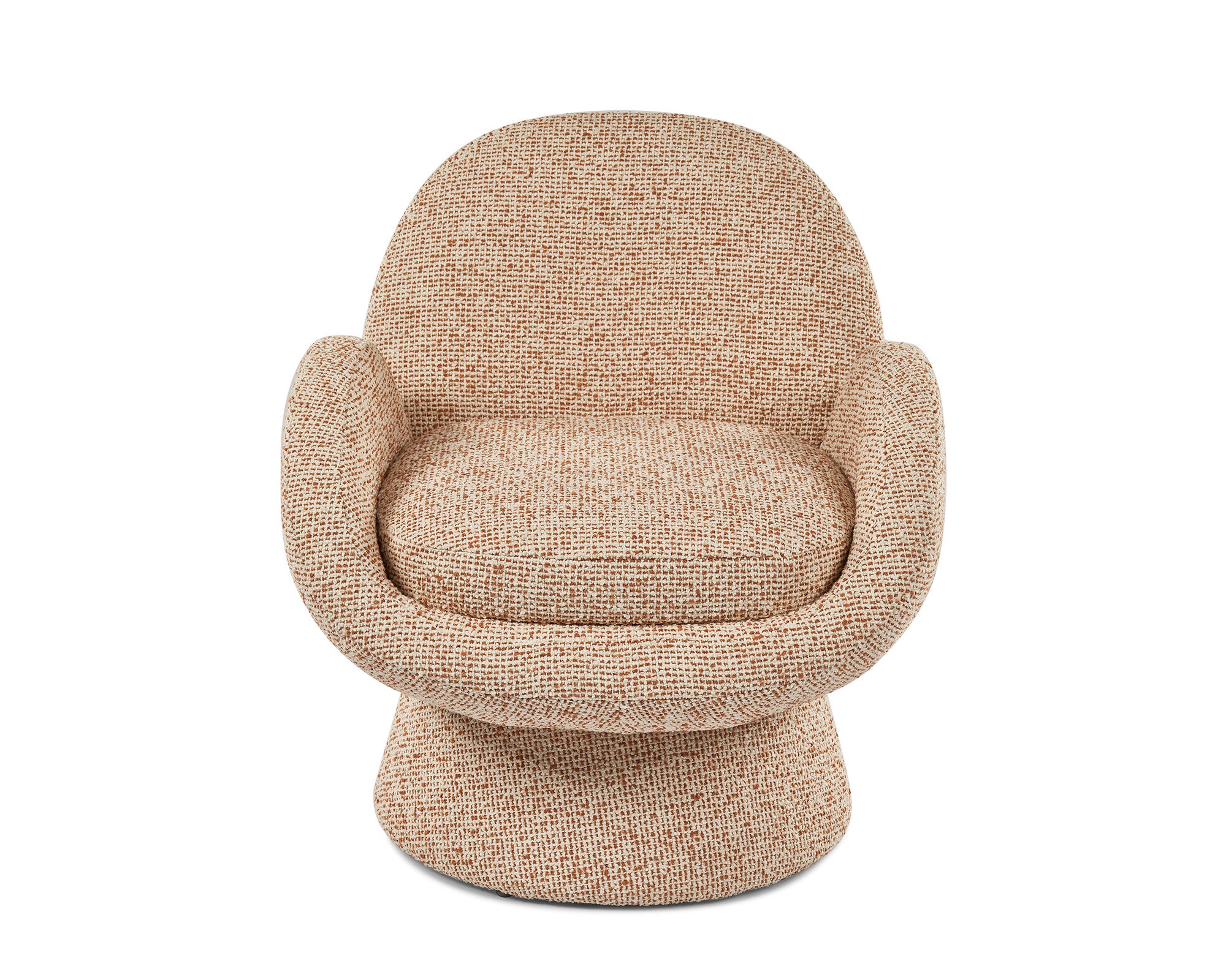 Arles Occasional Swivel Chair - Dexter Sparkle Citrus