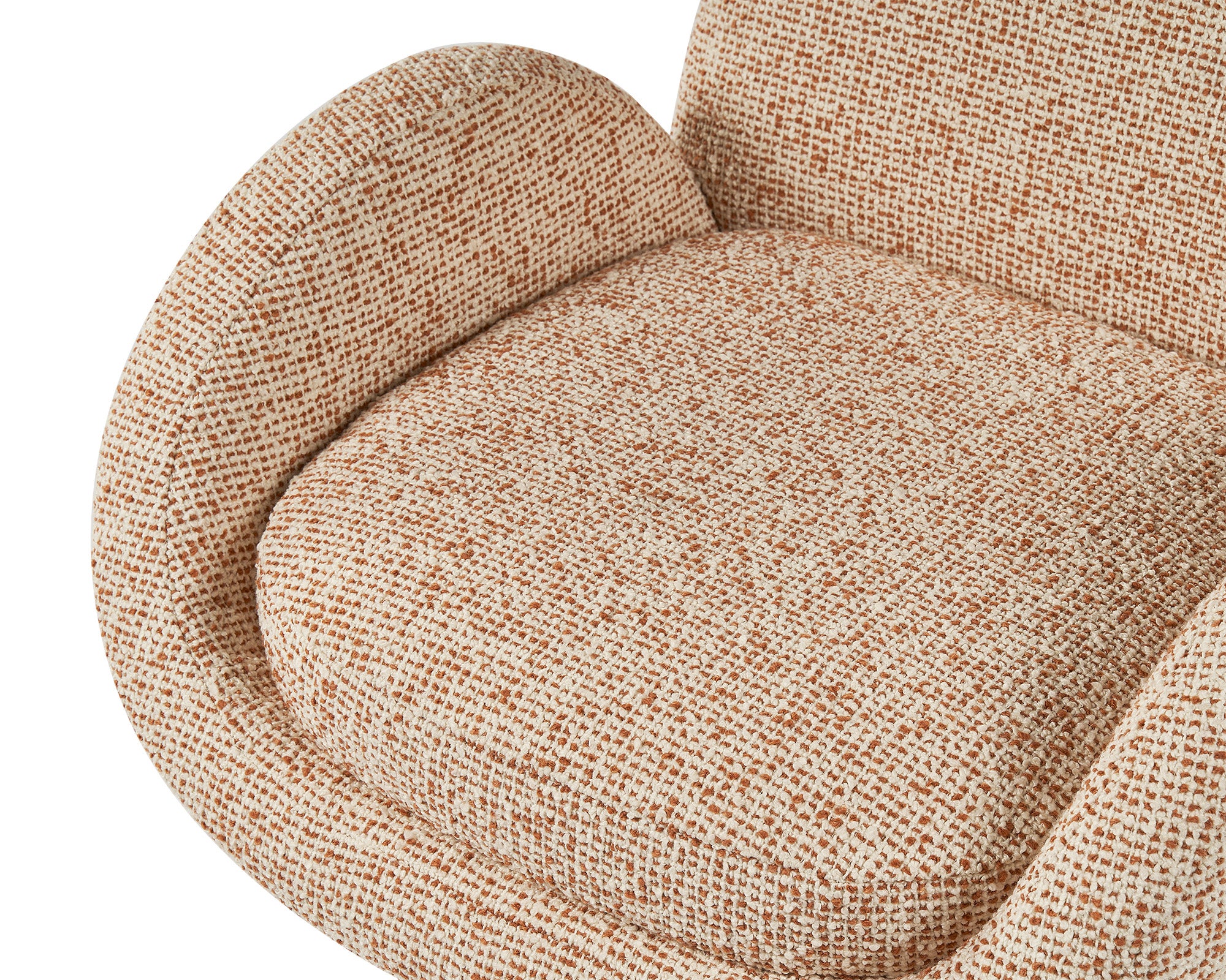 Arles Occasional Swivel Chair - Dexter Sparkle Citrus