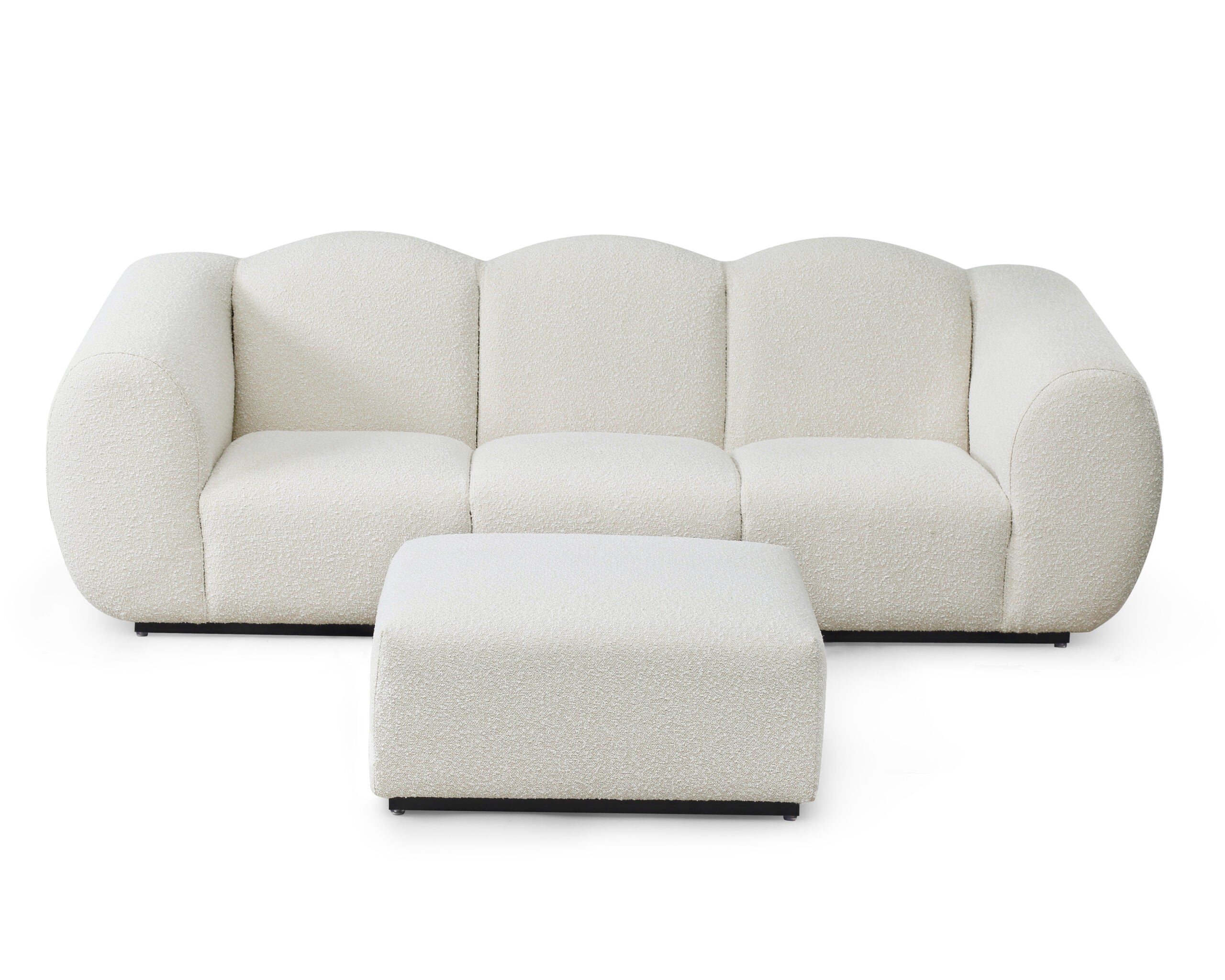 Kendal Ottoman - Boucle Sand