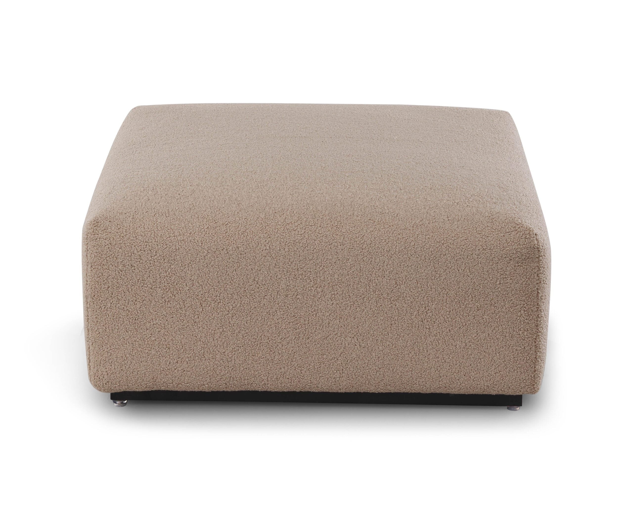 Kendal Ottoman - Alpaca Taupe