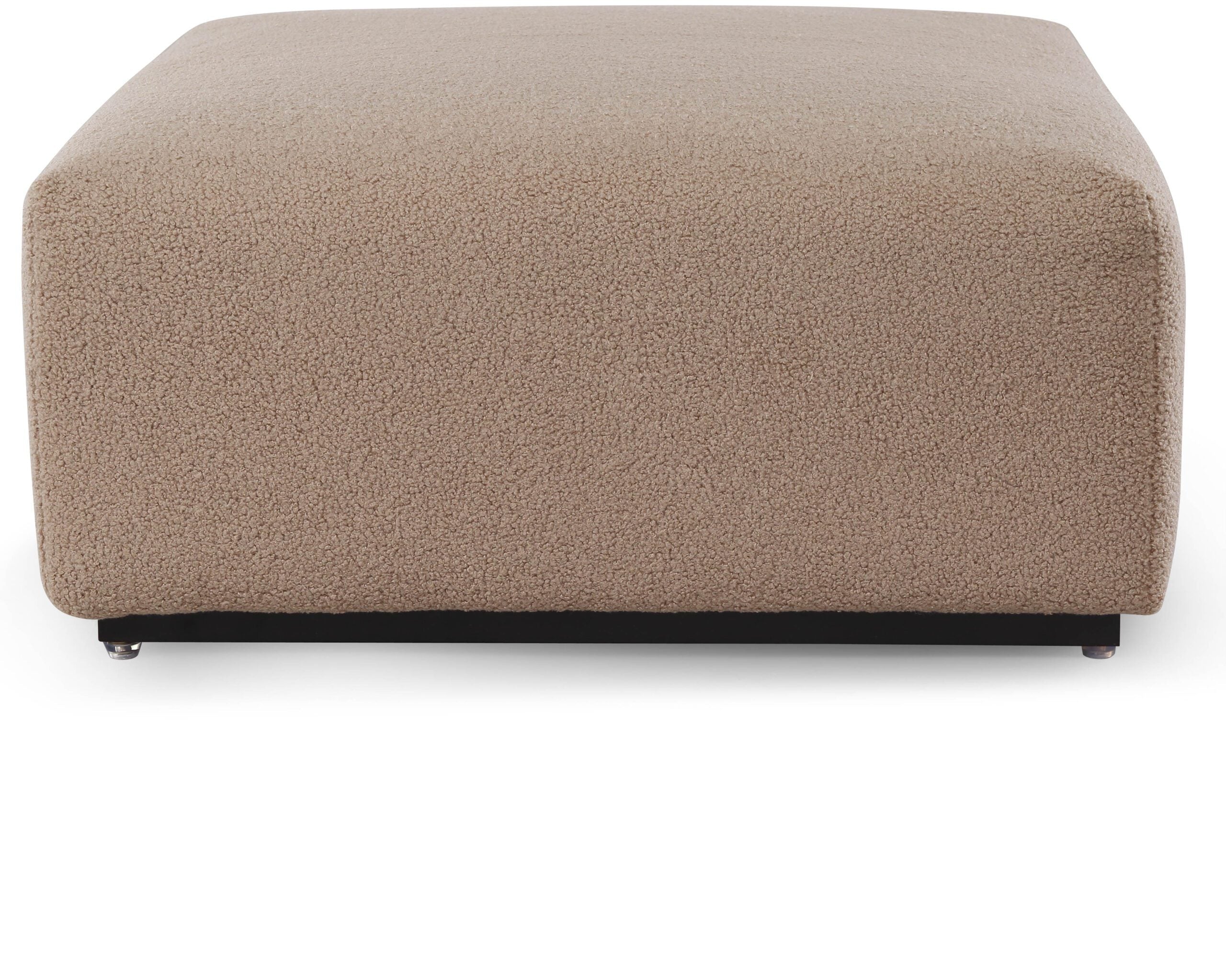 Kendal Ottoman - Alpaca Taupe