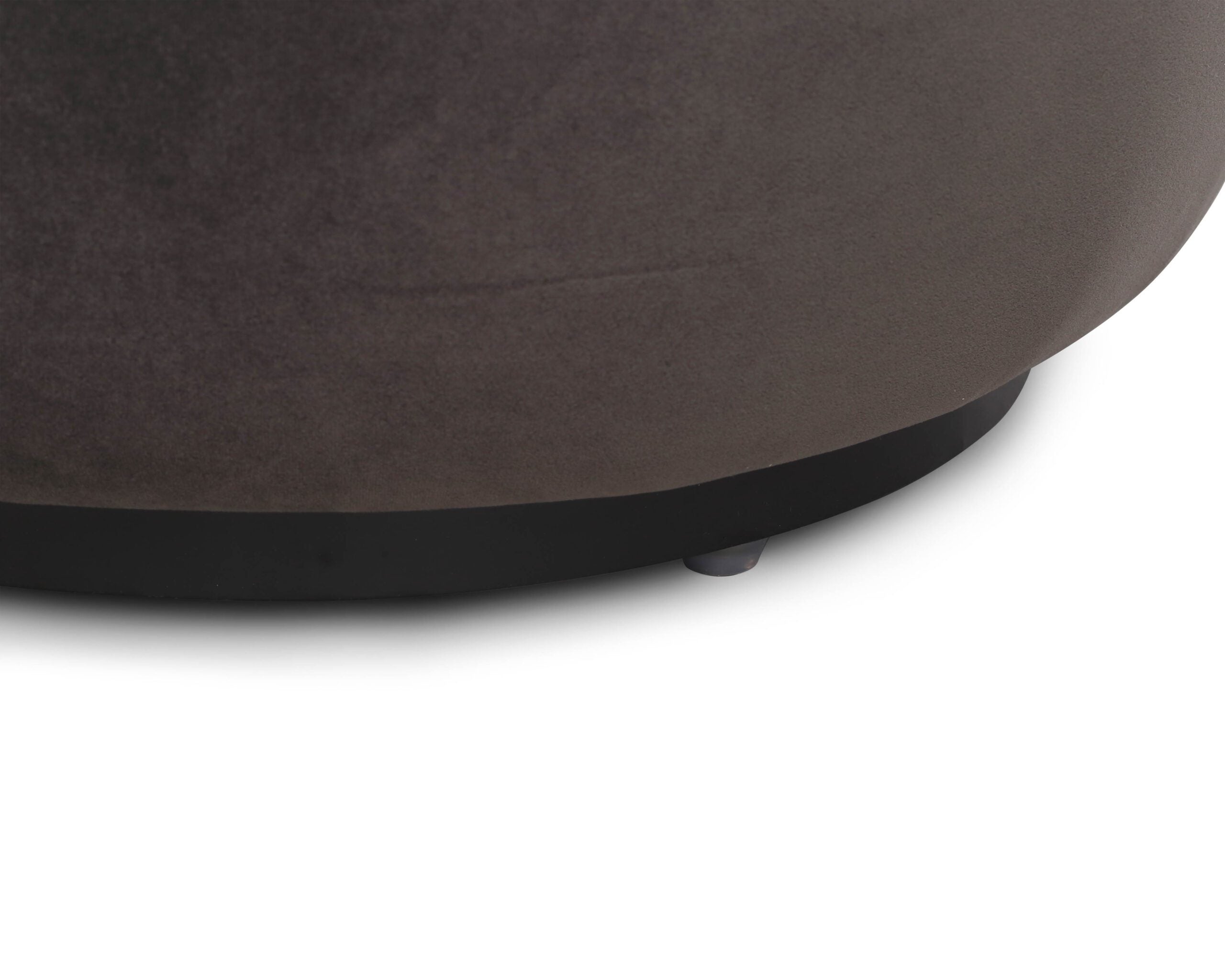 Polter Ottoman - Kaster II Slate Velvet