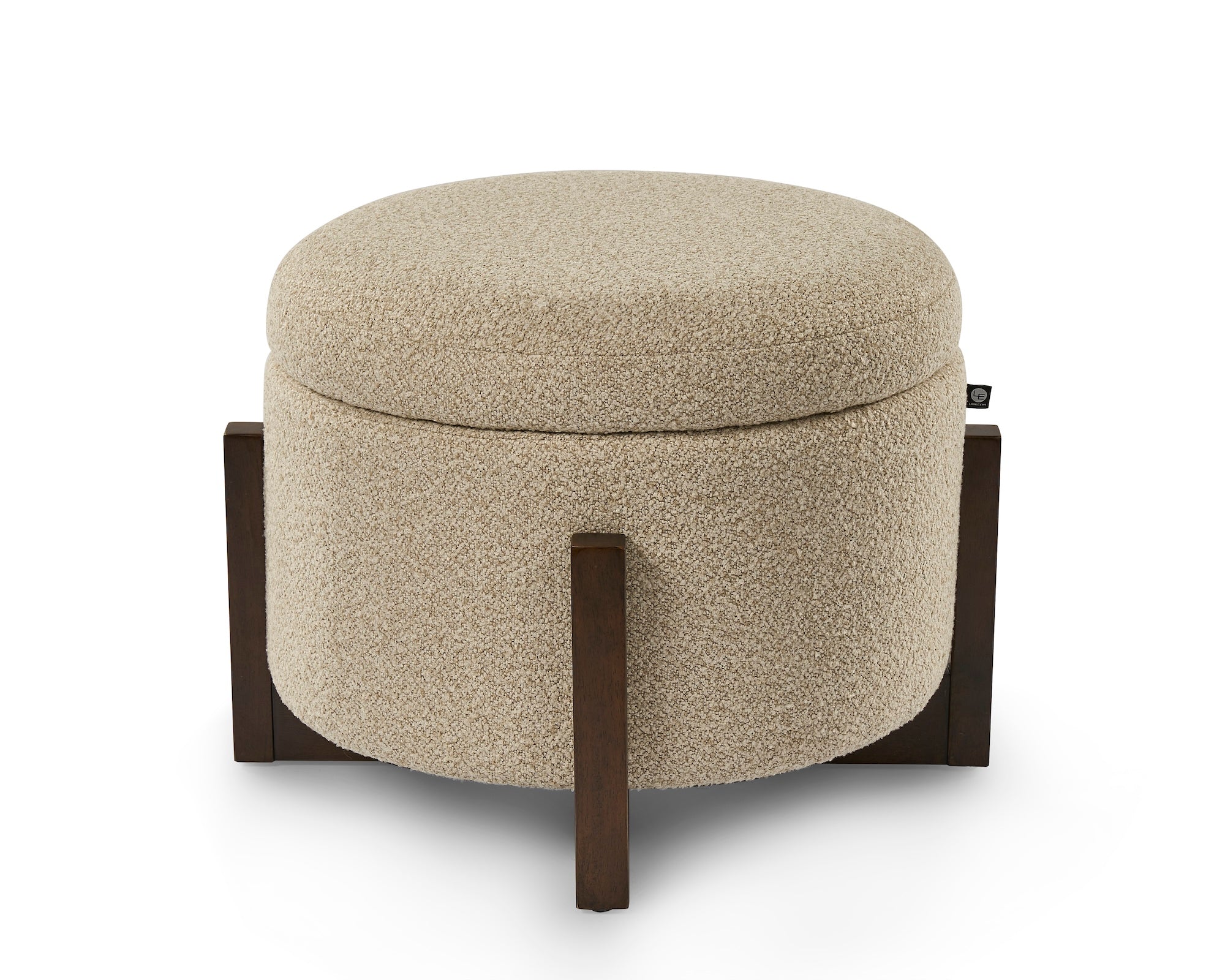 Asti Ottoman - Capela Sand/Ash Wood